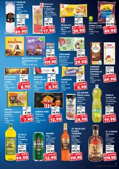 Náhled letáku BRANÍK Pivo, světlé výčepní 0,5 l plech od 10.06.2026 | Strana: 5 | Produkty: Čokoládový dort, Milka, Teekanne, Perník