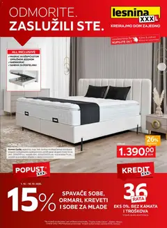 Lesnina Katalog - Pregled kataloga iz trgovine Lesnina, vrijedi od 01.10.2026