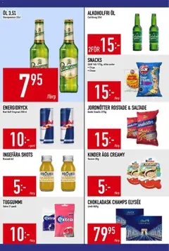 Matdax erbjudanden - Förhandsvisning av reklamblad från butik Matdax aktuell från 15.06.2026 | Sida: 19 | Produkter: Red bull, Chips, Ägg, Energidryck