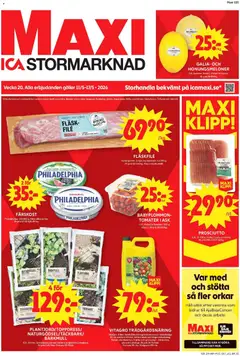 ICA Maxi - Stockholm - Förhandsvisning av reklamblad från butik ICA Maxi aktuell från 11.05.2026