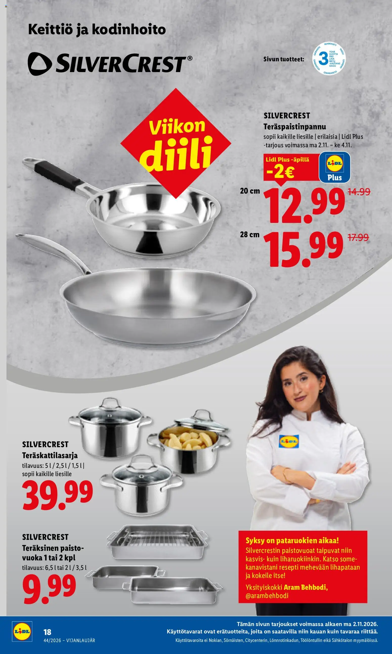 Lidl tarjoukset Vihti – voimassa 02/11/2026 alkaen | Sivu: 17