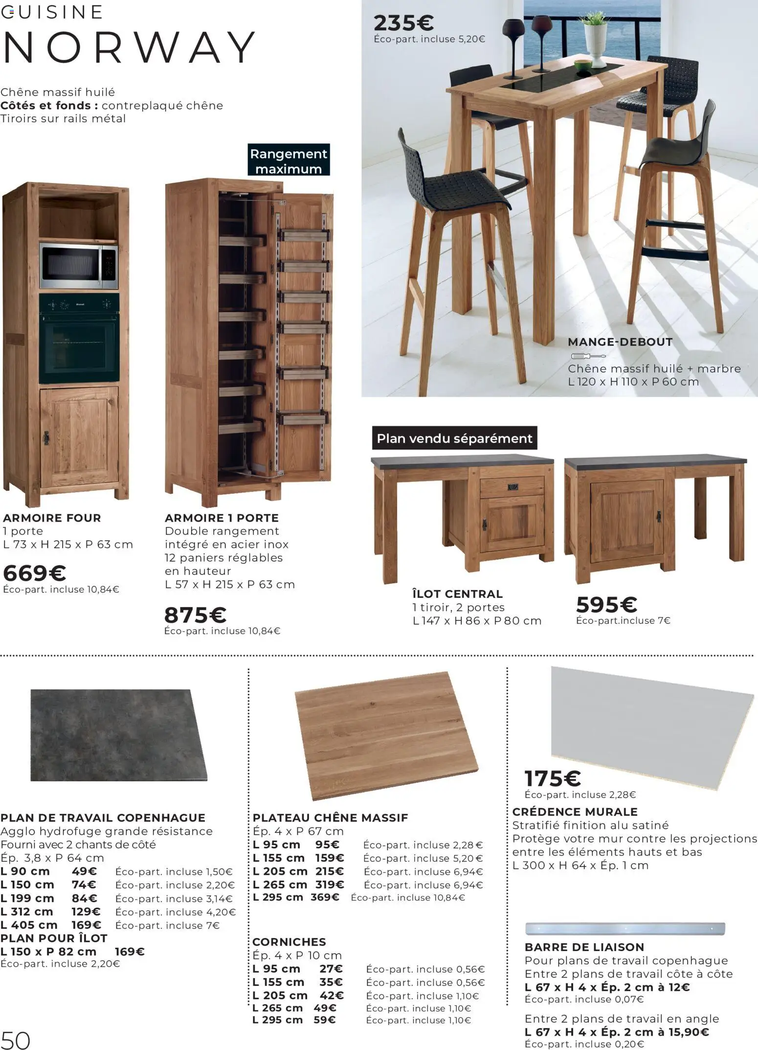 {H1} | Page: 50 | Produits: Plateau, Armoire, Portes, Huile