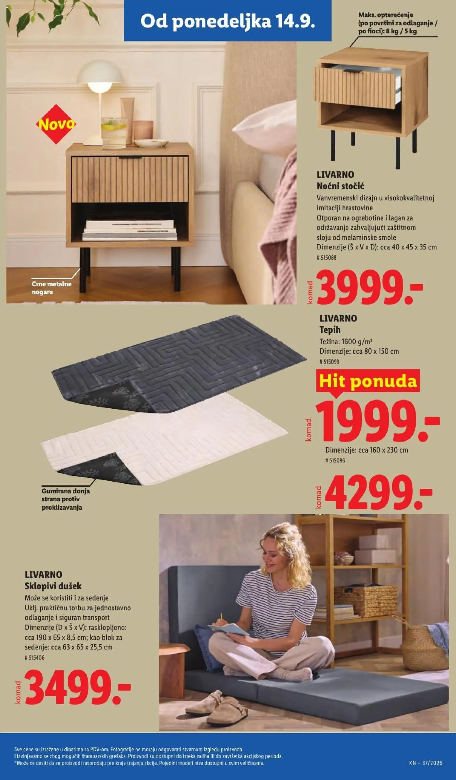Lidl katalog - važi od 10.09.2026 | Strana: 83