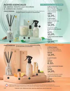 Vista previa Catálogo AVON campaña 7 válido desde el 01/07/2026 | Página: 124 | Productos: Perfume, Fragancia, Aceite, Vela