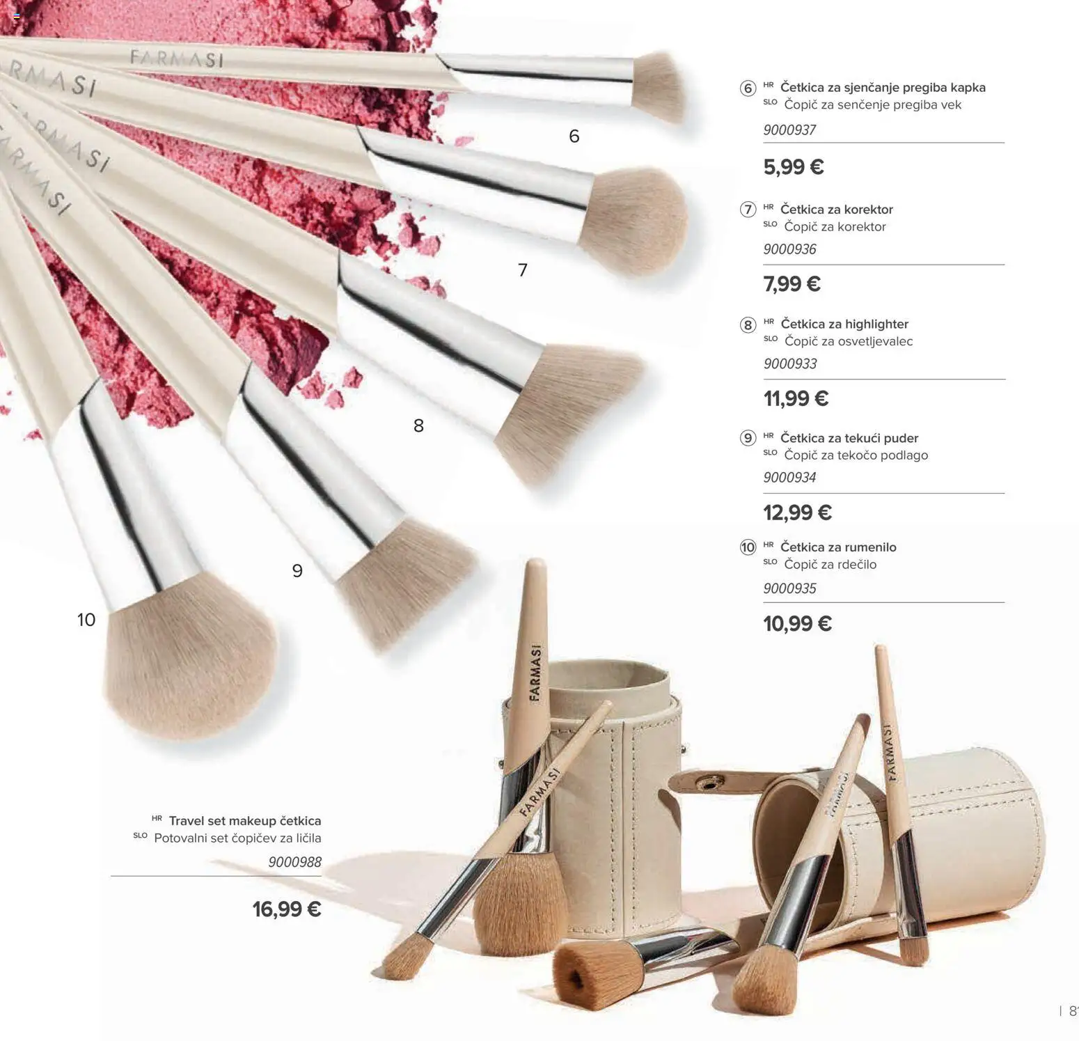 Farmasi katalog | vrijedi od 01.09.2026 | Stranica: 81 | Proizvodi: Puder, Rumenilo, Korektor