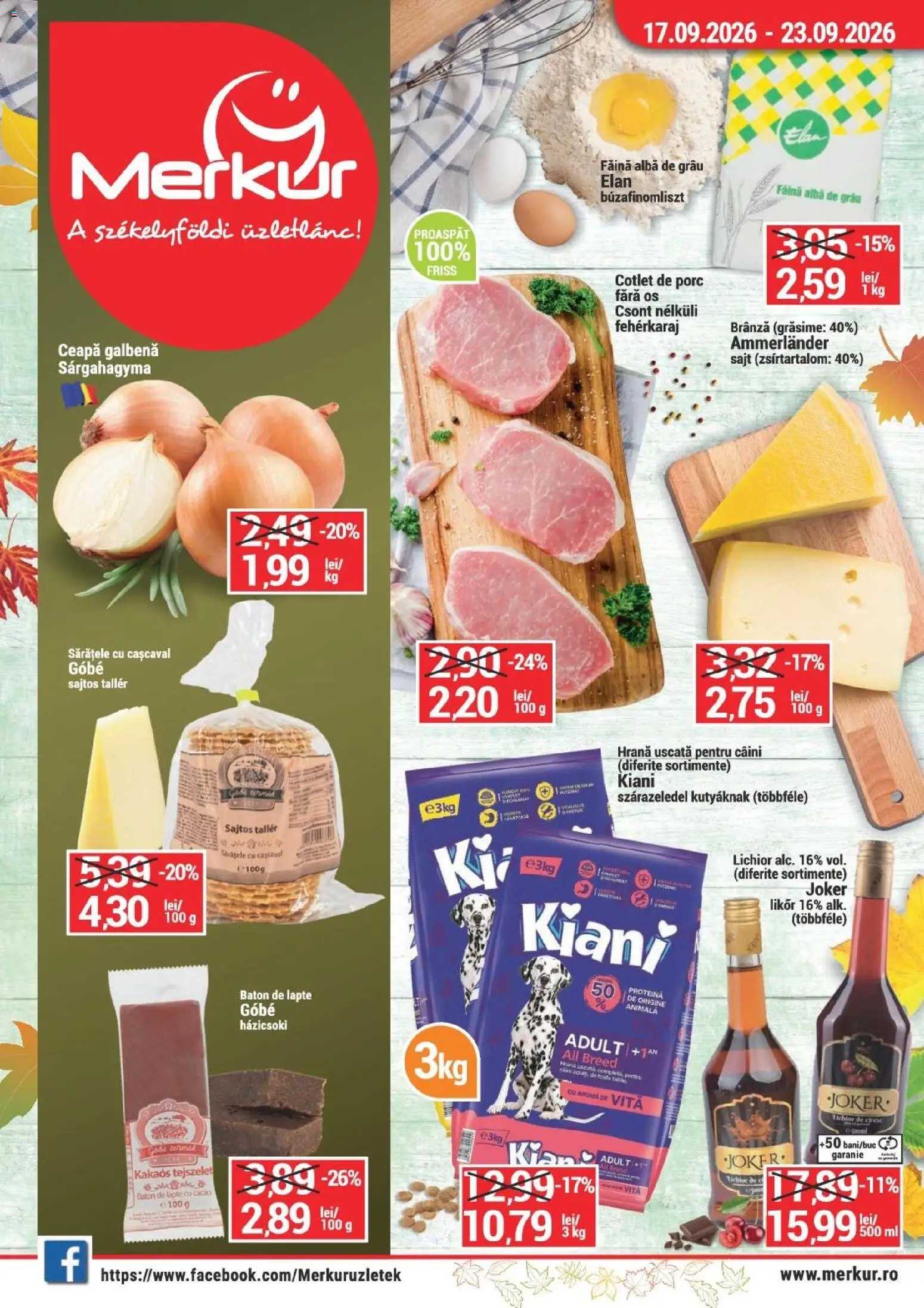 Noul catalog Merkur – valabil de la 17.09.2026 | Pagină: 1 | Produse: Vită, Alba, Ceapă galbenă, Lichior