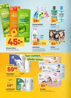 City Gross erbjudanden - Förhandsvisning av reklamblad från butik City Gross aktuell från 28/09/2026 | Sida: 10 | Produkter: Munskölj, Balsam, Toalettpapper, Hushållspapper