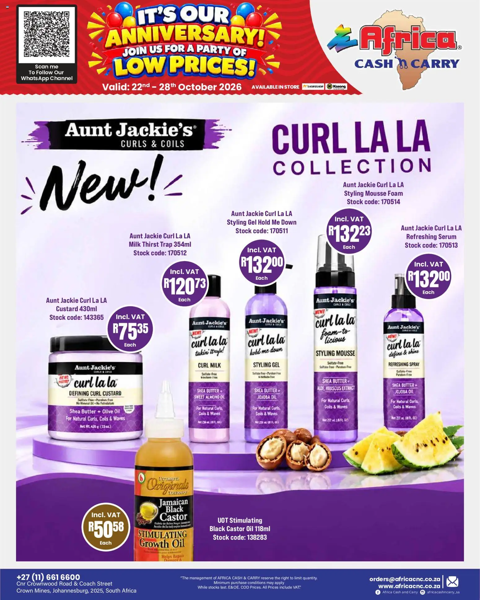 New Africa Cash & Carry catalogue – valid from 22/10/2026 | Page: 109