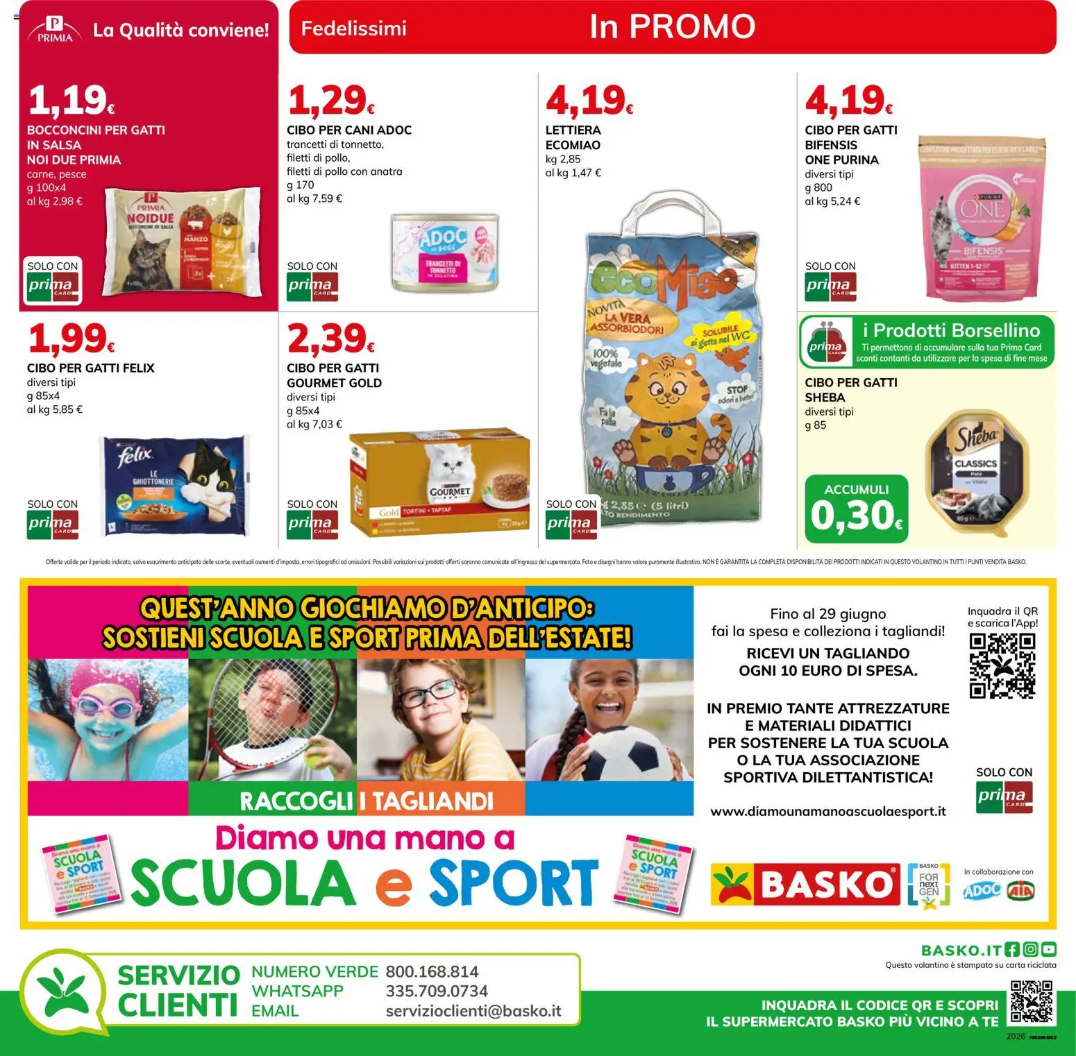 Volantino Basko del 07.05.2026 | Pagina: 34 | Prodotti: Pollo, Pesce, Tè, Salsa