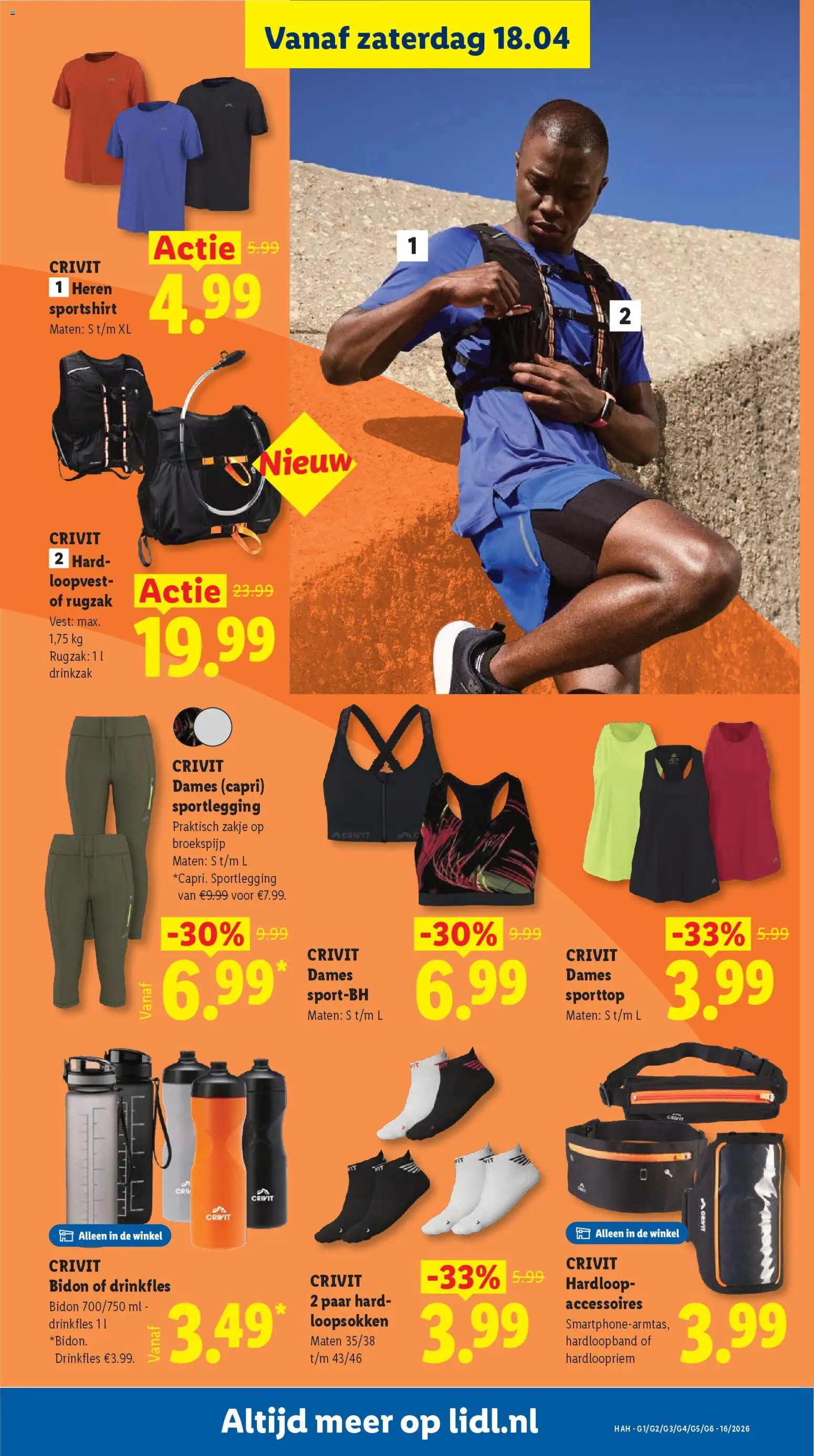 {H1} | Pagina: 39 | Producten: Vest, Rugzak, Leggings, Festék