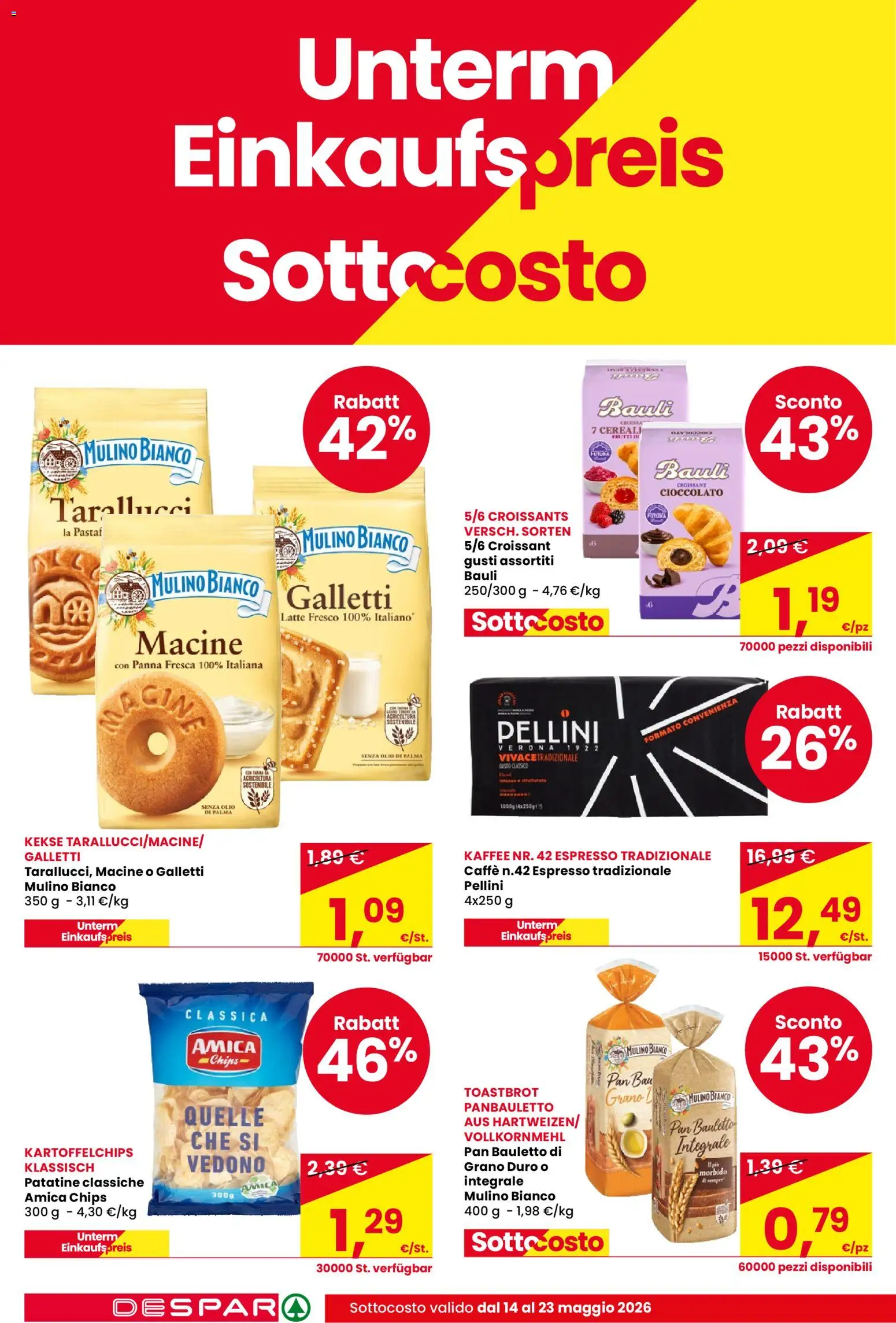 Volantino Despar del 14.05.2026 | Pagina: 4