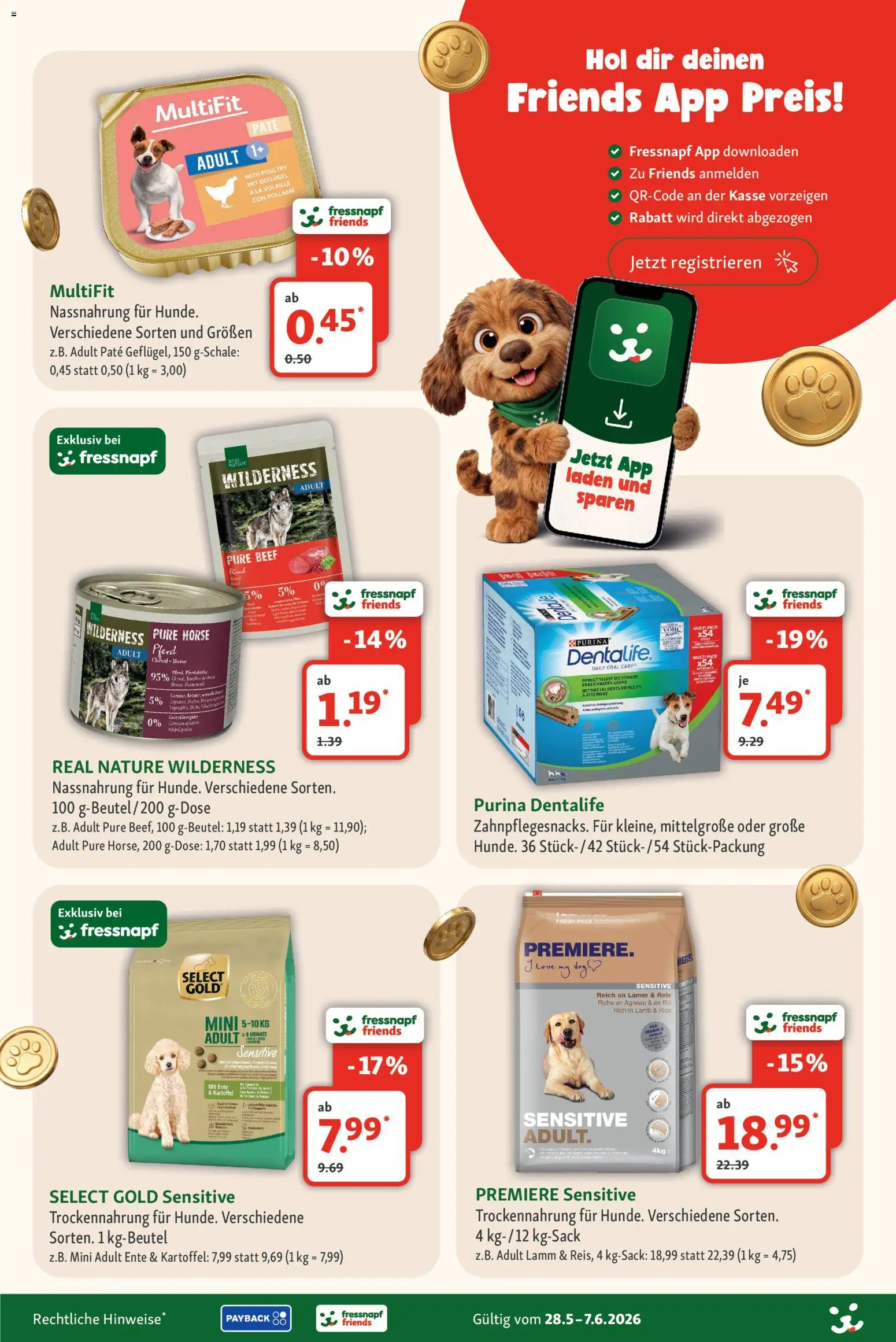 Fressnapf Prospekt – gültig ab 28.05.2026 | Seite: 5 | Produkte: Reis, Ente