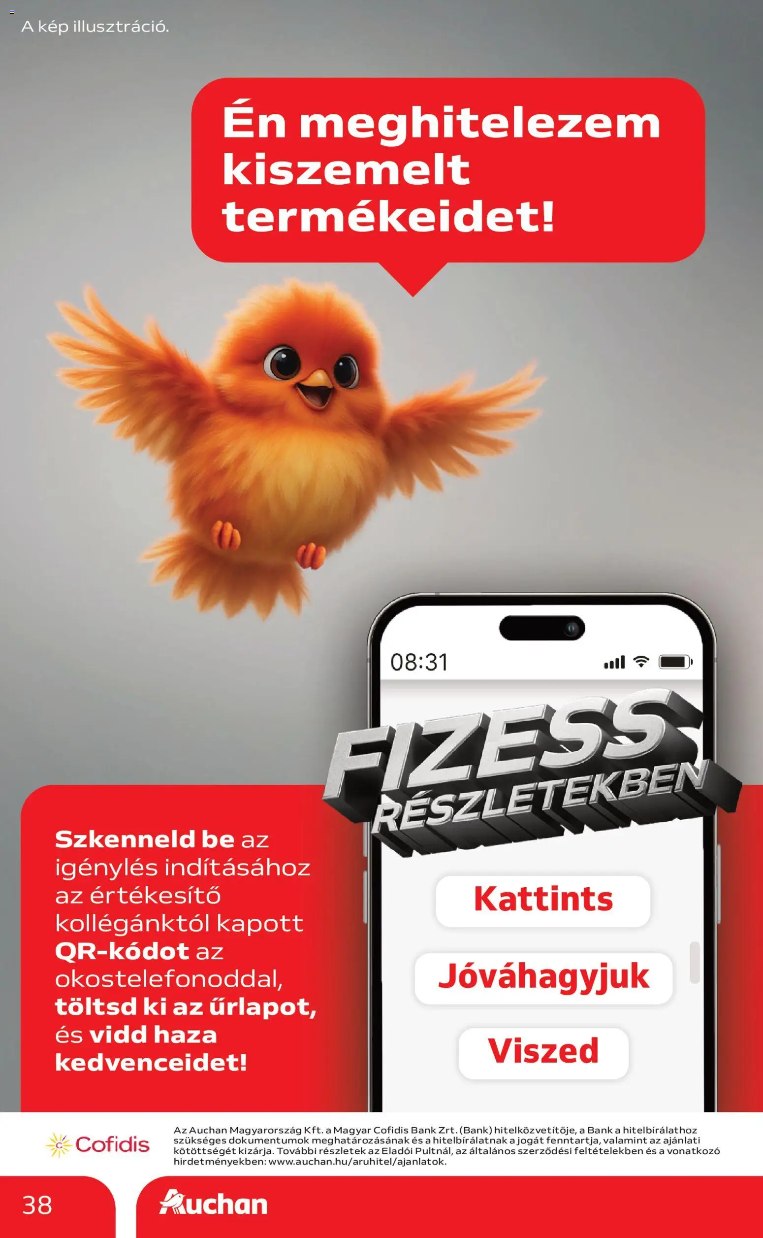Auchan akciós ujság - amely érvényes a következő dátumtól: 09.04.2026 | Oldal: 38