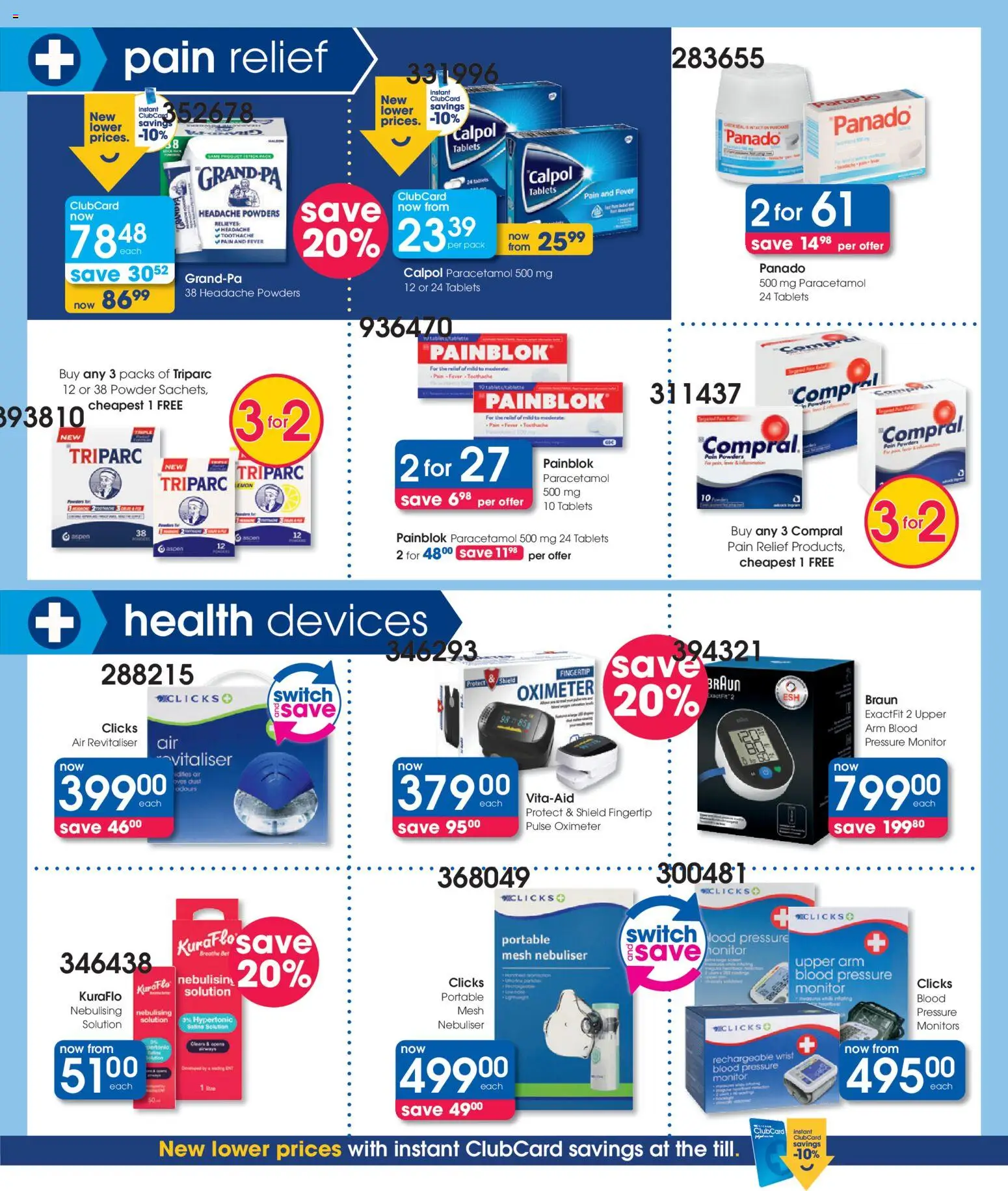 New Clicks catalogue – valid from 22/10/2026 | Page: 26 | Products: Monitor, Powder, Switch