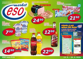 Náhled letáku Eso market leták od 13.05.2026
