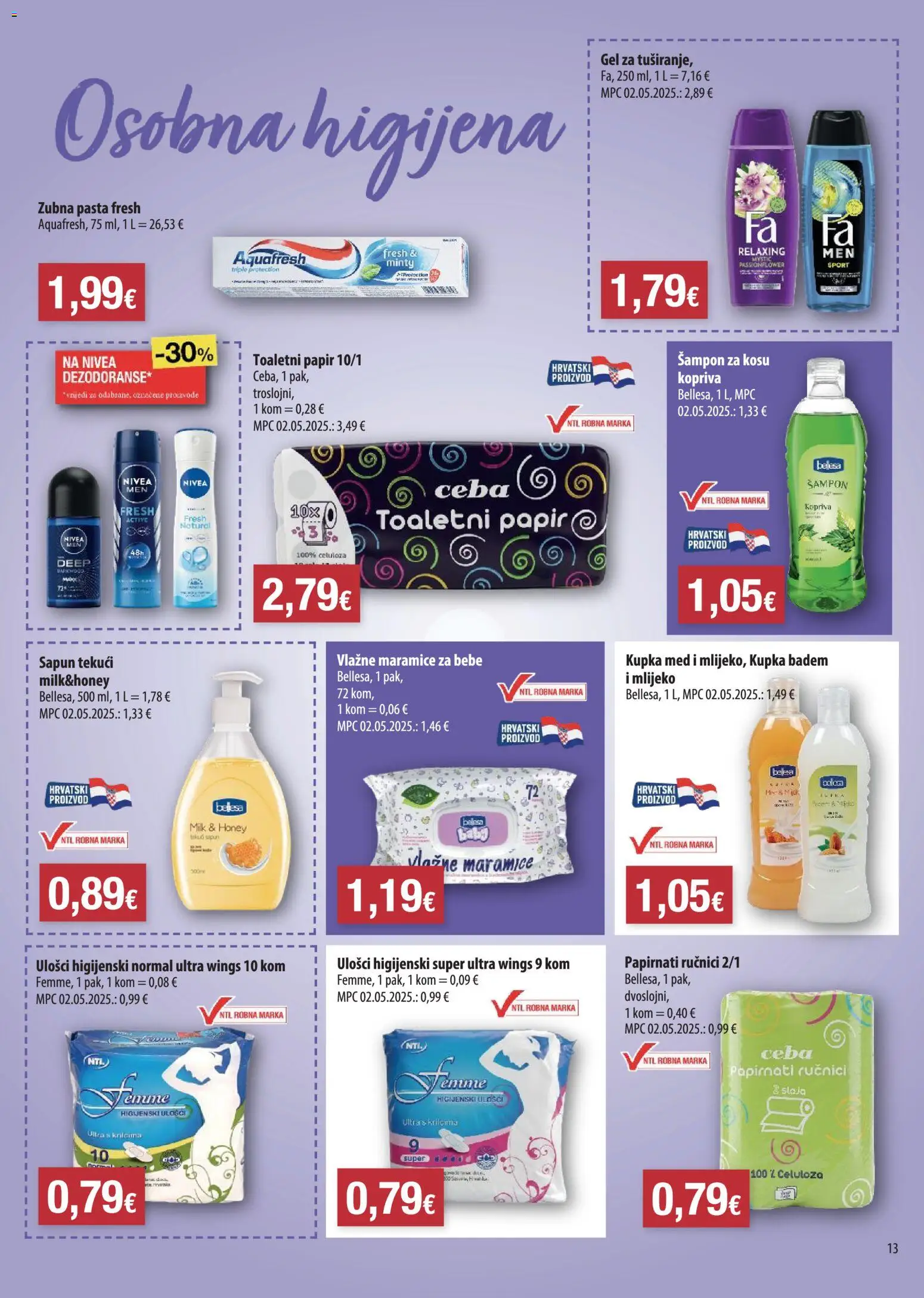 NTL katalog | vrijedi od 13.05.2026 | Stranica: 13