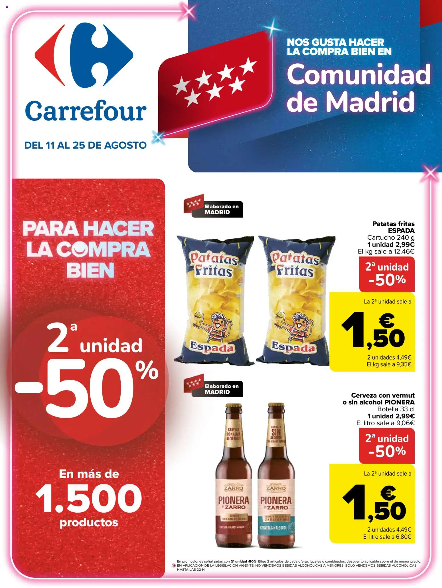 Carrefour folleto Gusta │ válido desde el 11/08/2026 | Página: 1