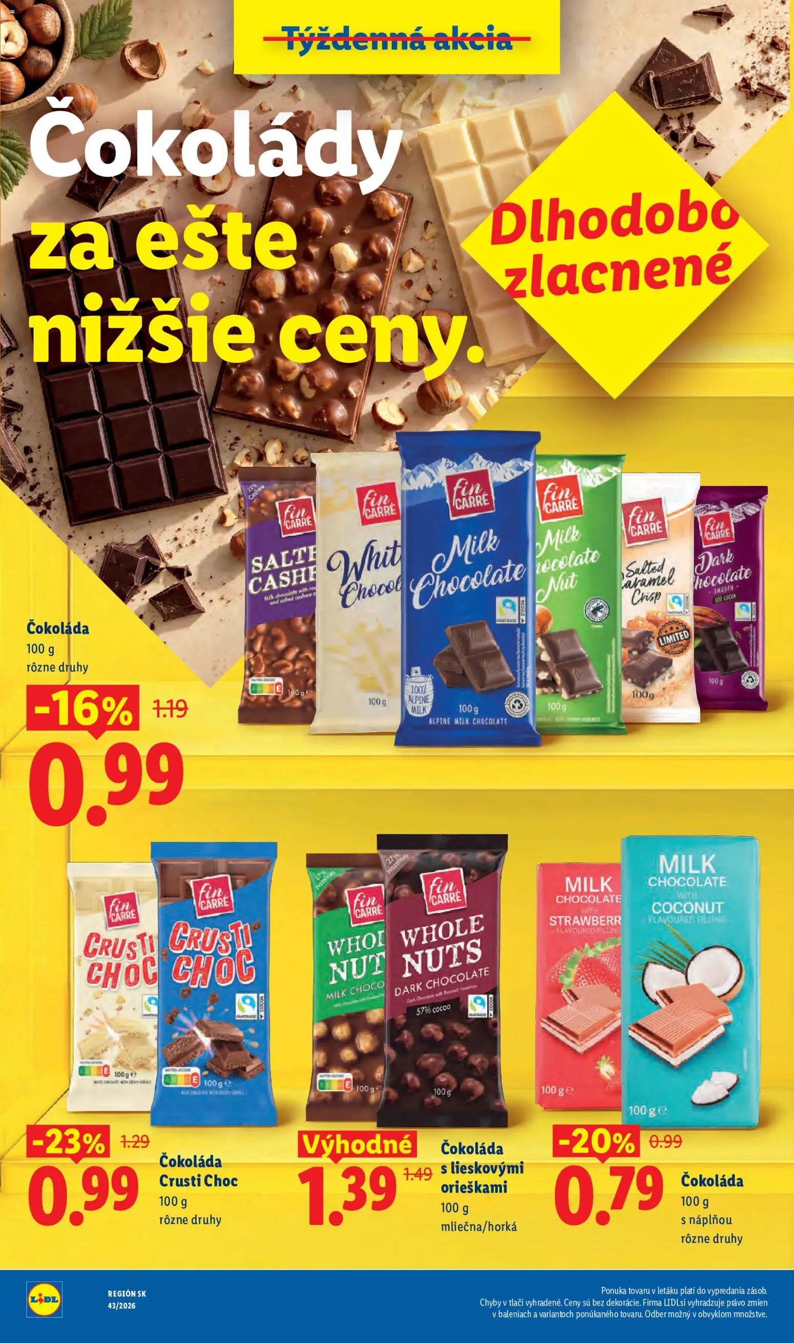 Nové Lidl akcie – leták je platný od 19.10.2026 | Strana: 4