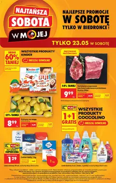 Pogląd oferty "Biedronka gazetka - Najtańsza sobota" - ważna od 23.05.2026