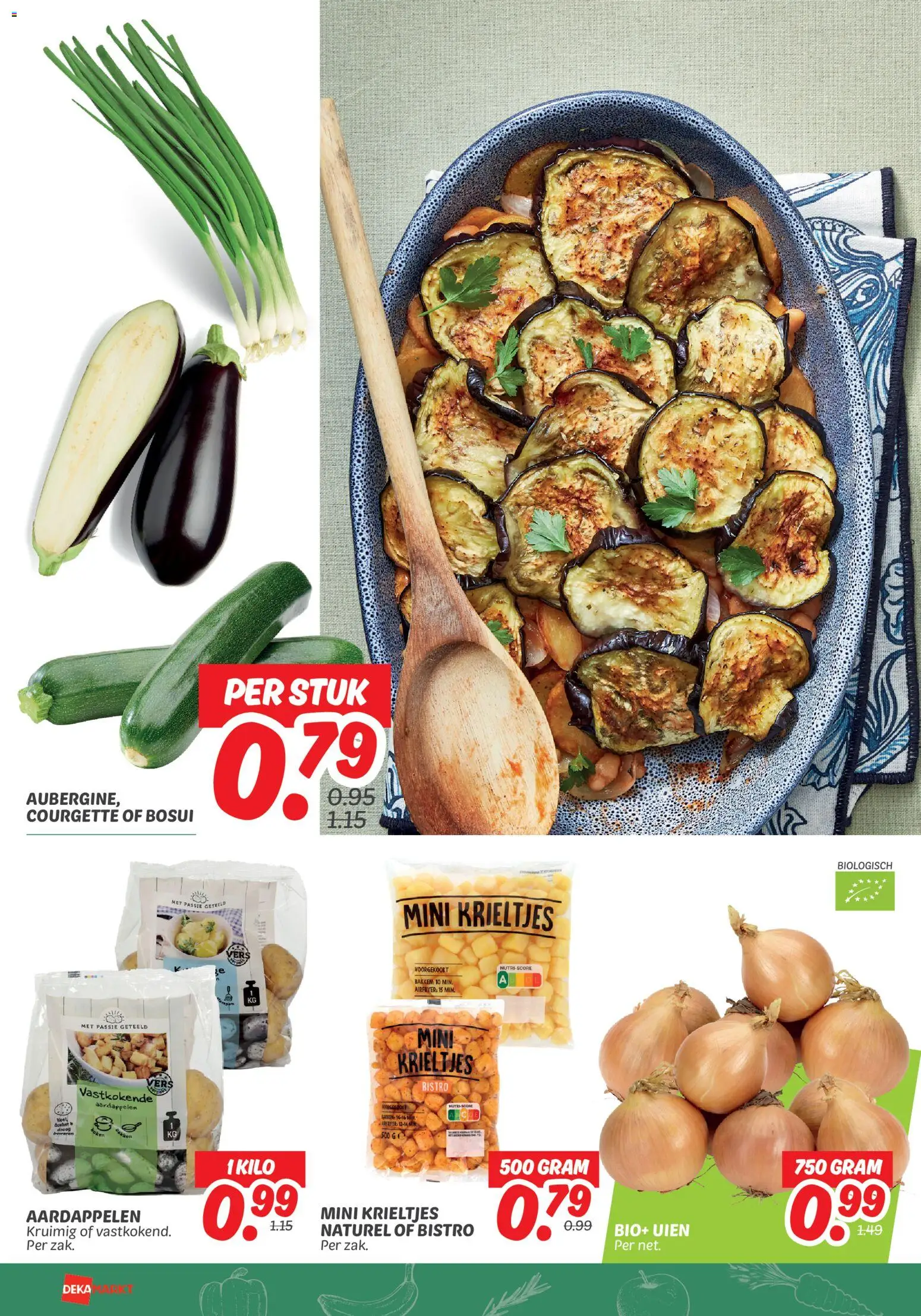 {H1} | Pagina: 10 | Producten: Courgette, Krieltjes