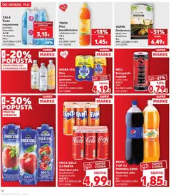 PEPSI 7 UP ILI MIRINDA ZERO, Gazirano piće razne vrste 2 L - Pregled kataloga iz trgovine Kaufland, vrijedi od 19.08.2026 | Stranica: 18