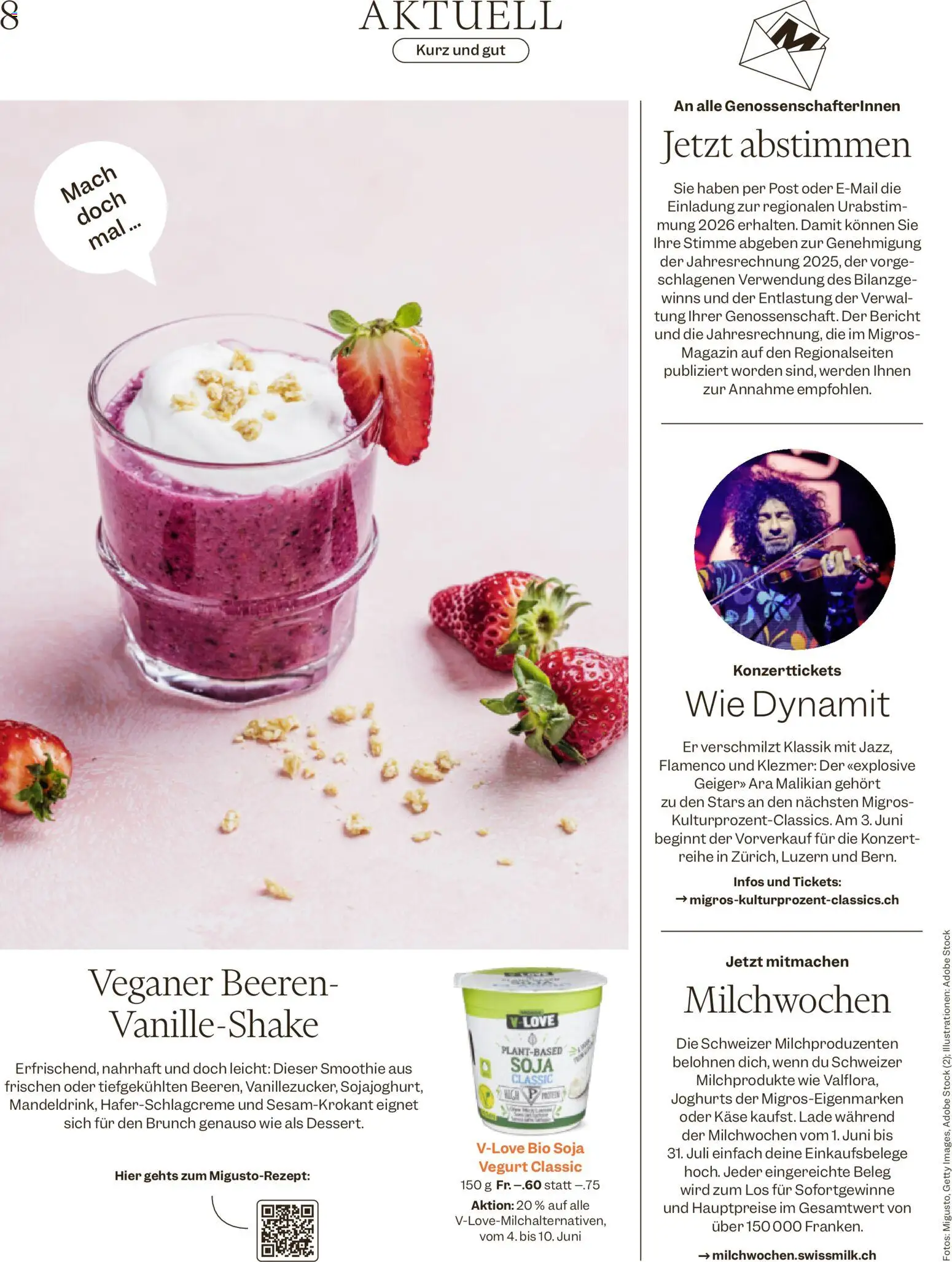 Migros aktionen Magazin – gültig ab 03.06.2026 | Seite: 8