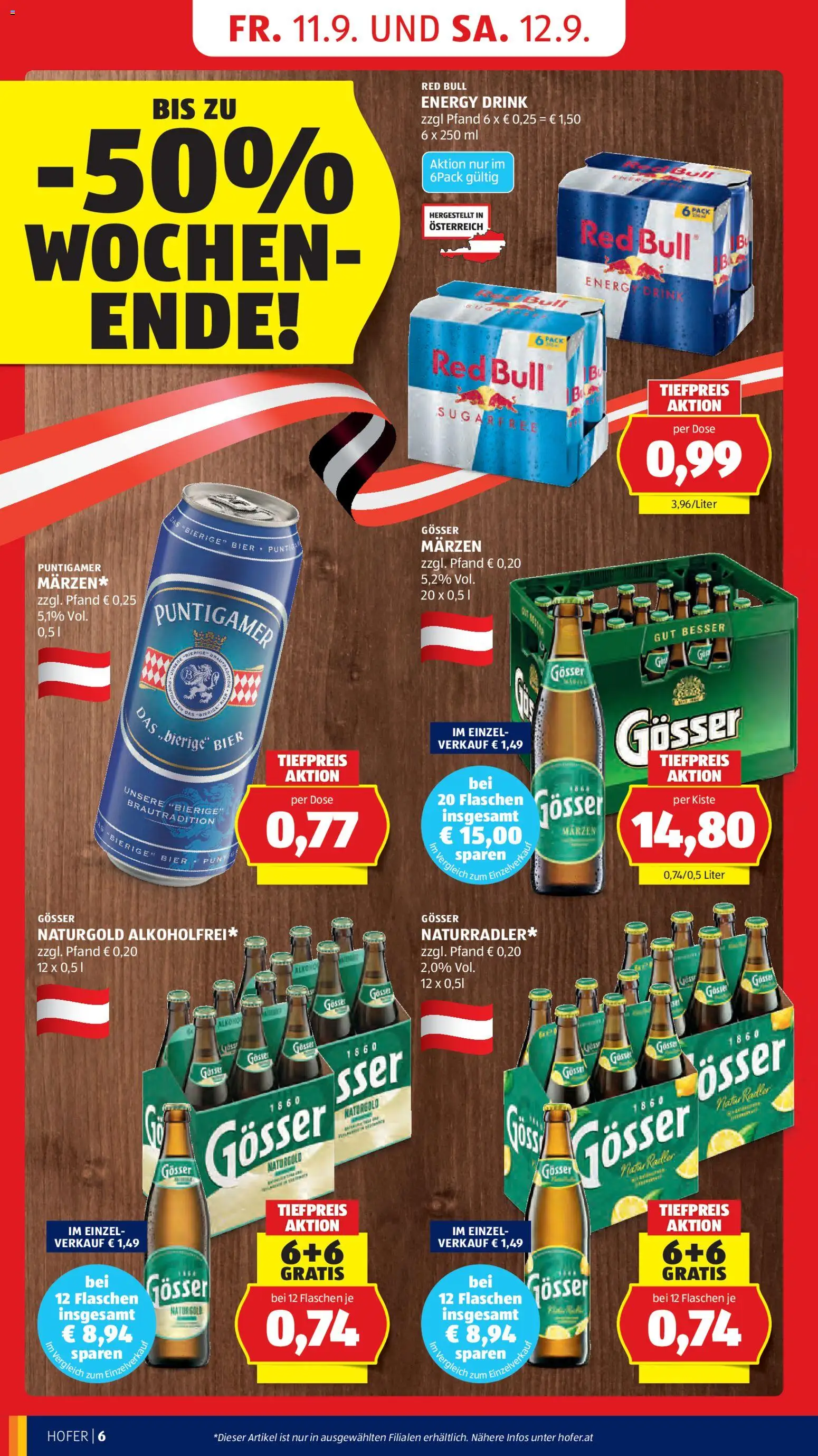Hofer Flugblatt gültig ab 11.09.2026 | Seite: 14