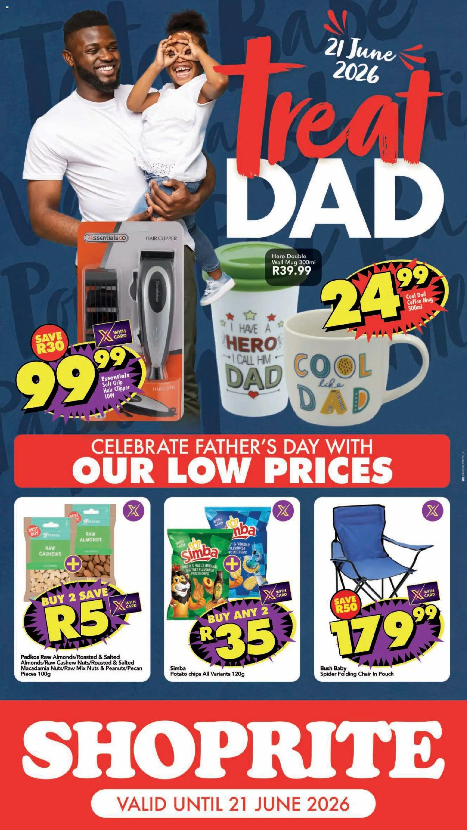 New Shoprite catalogue – valid from 15.06.2026 | Page: 1 | Products: Chutney, Chair, Coffee, Vinegar