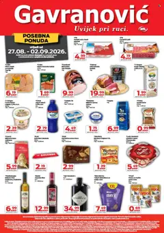 Gavranović Katalog - Pregled kataloga iz trgovine Gavranović, vrijedi od 27.08.2026
