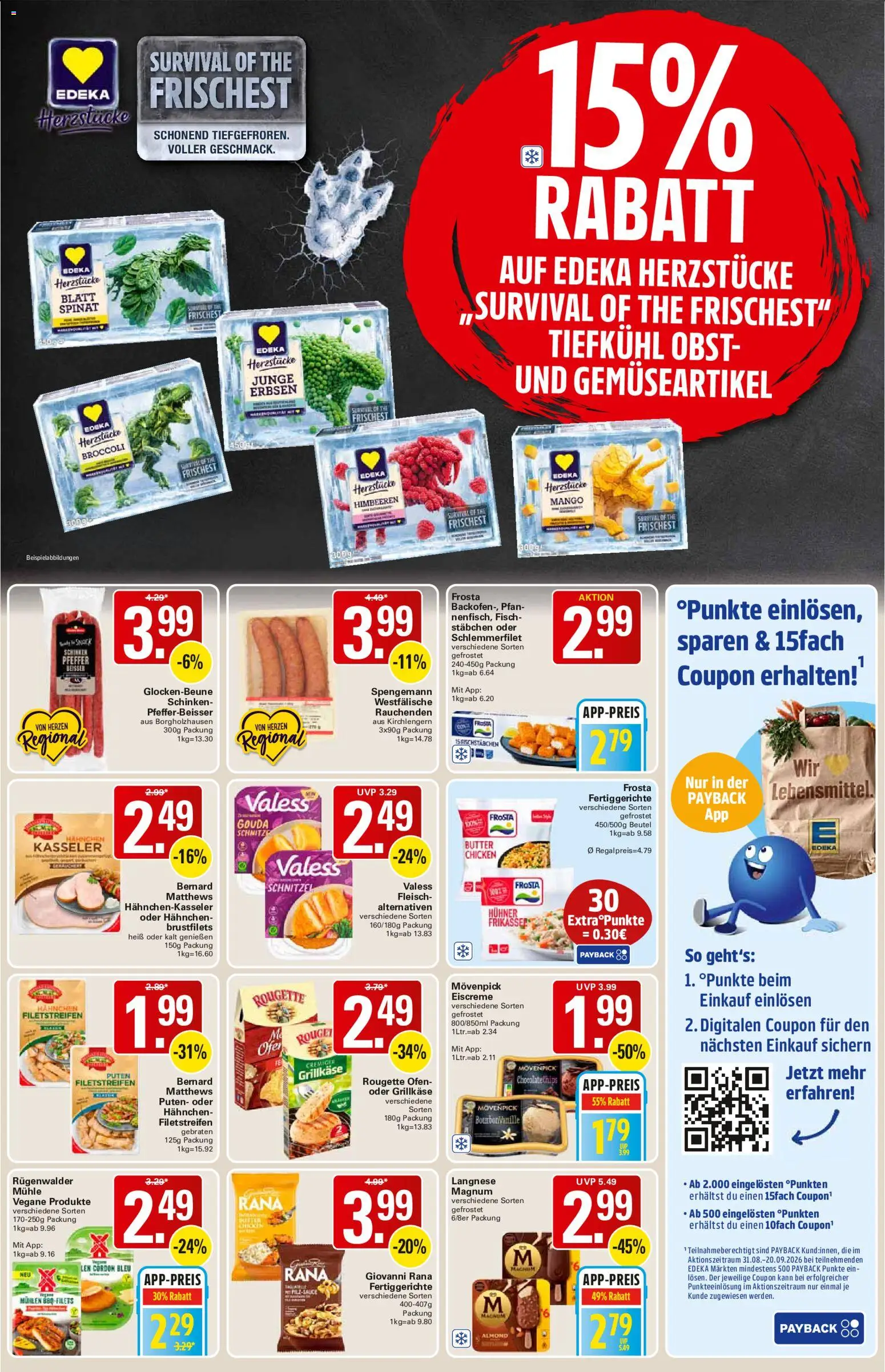 WEZ Prospekt – gültig ab 14.09.2026 | Seite: 9 | Produkte: Rouge, Pfeffer, Fertiggerichte, Erbsen