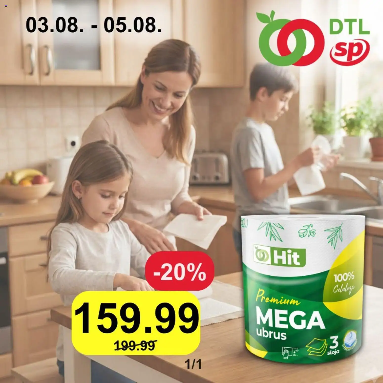 Senta Promet katalog - važi od 03.08.2026 | Strana: 1 | Proizvode: Ubrus