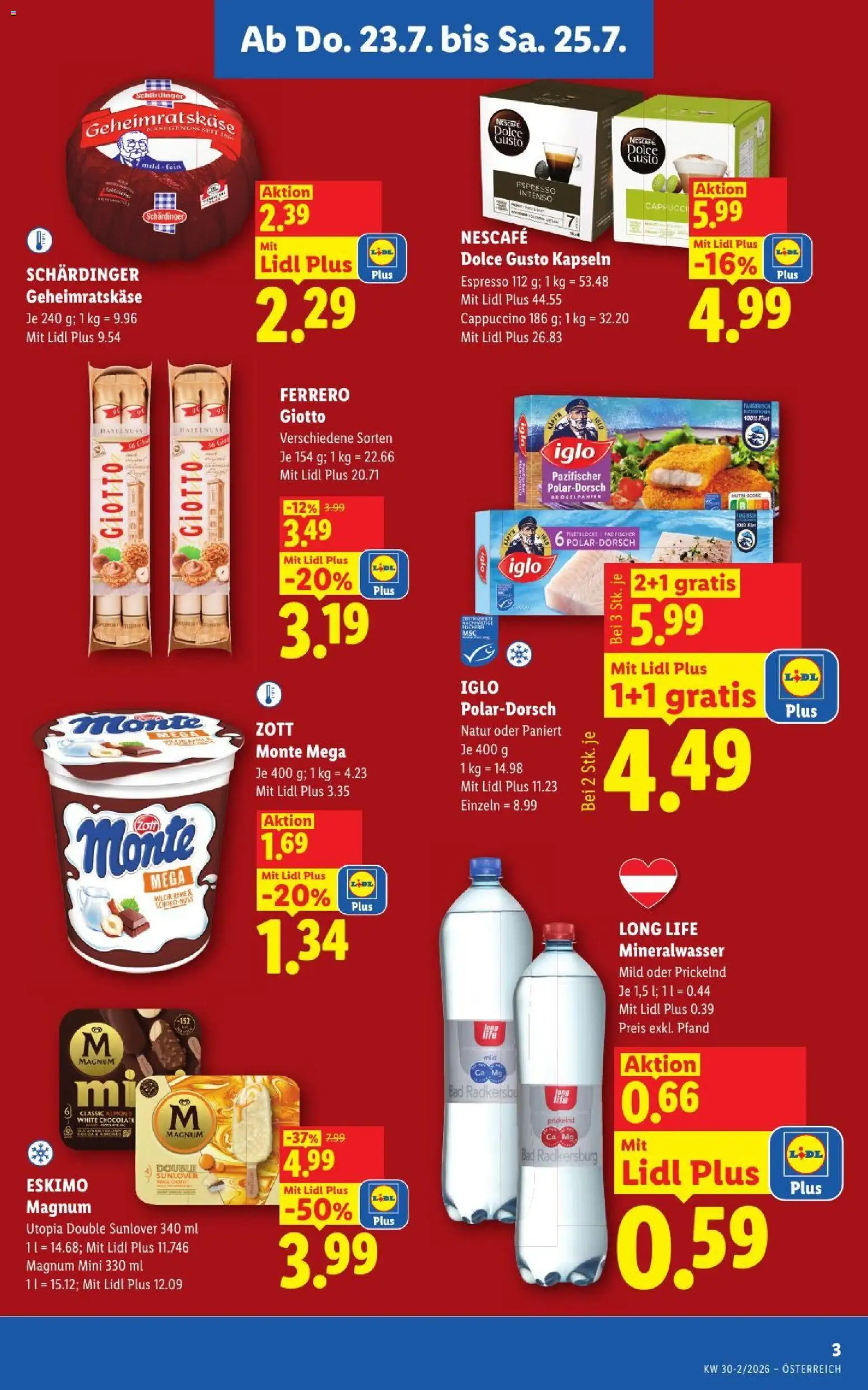 Lidl - Flugblatt gültig ab 23.07.2026 | Seite: 3 | Produkte: Bad