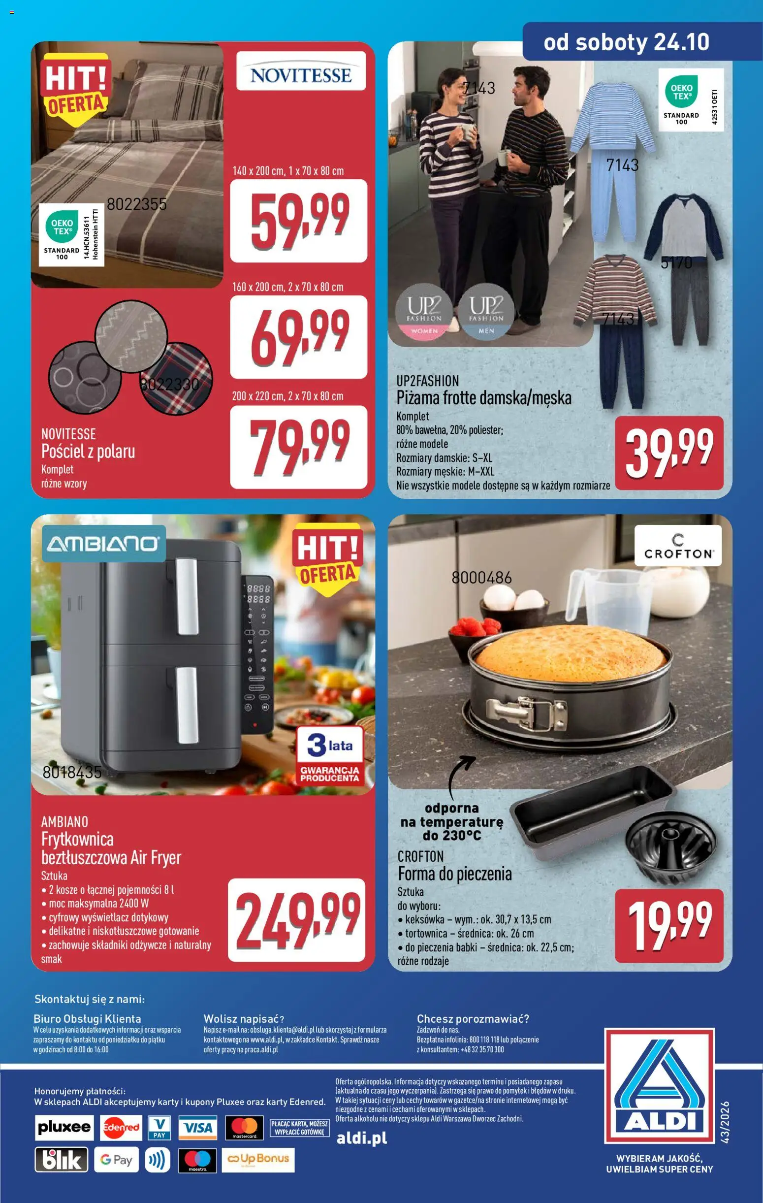 Aldi gazetka - Artykuły przemysłowe i tekstylia od 21.10.2026 | Strona: 18