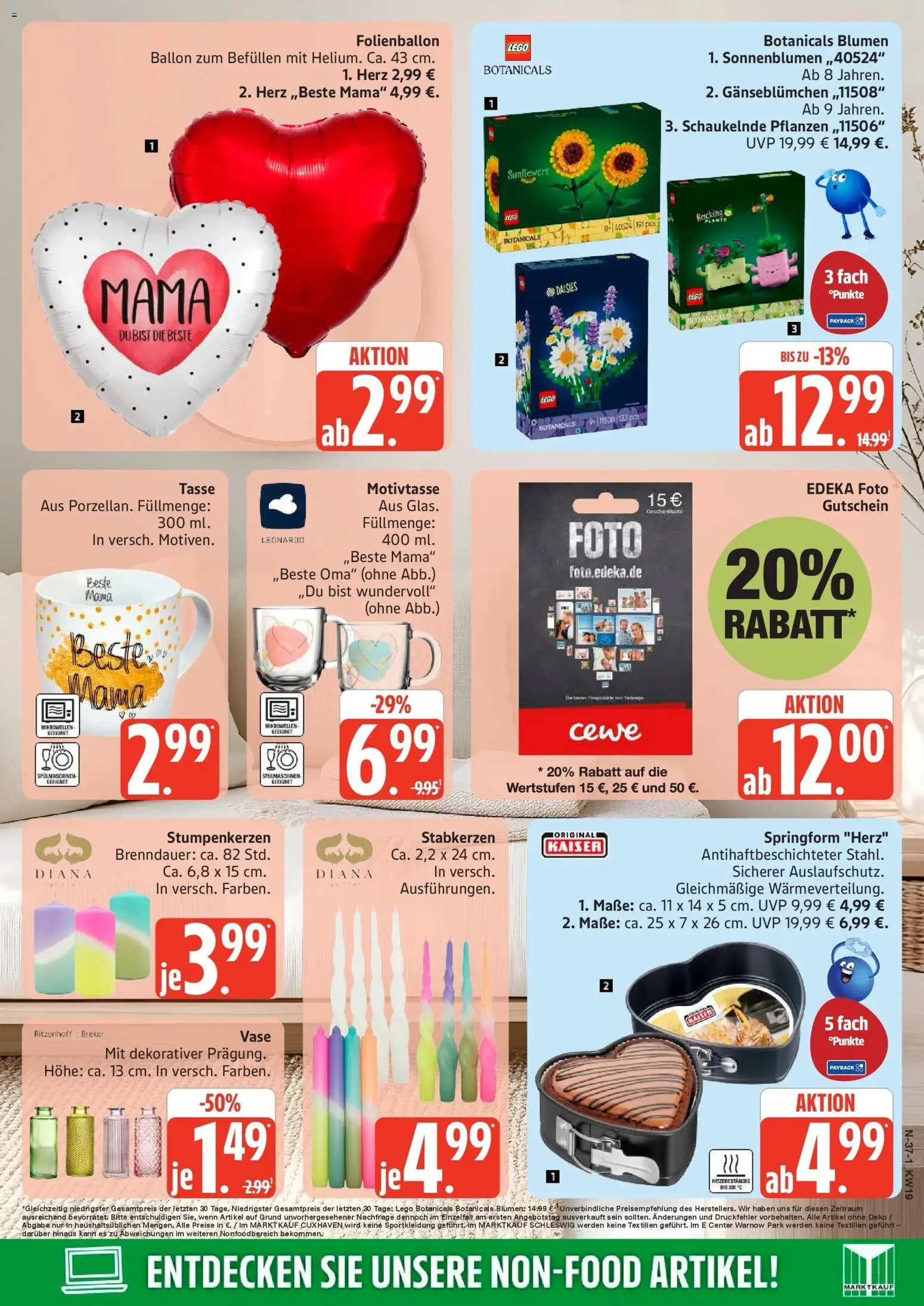 Marktkauf Prospekt Cuxhaven	 – gültig ab 04.05.2026 | Seite: 37 | Produkte: Blumen, Vase, PC
