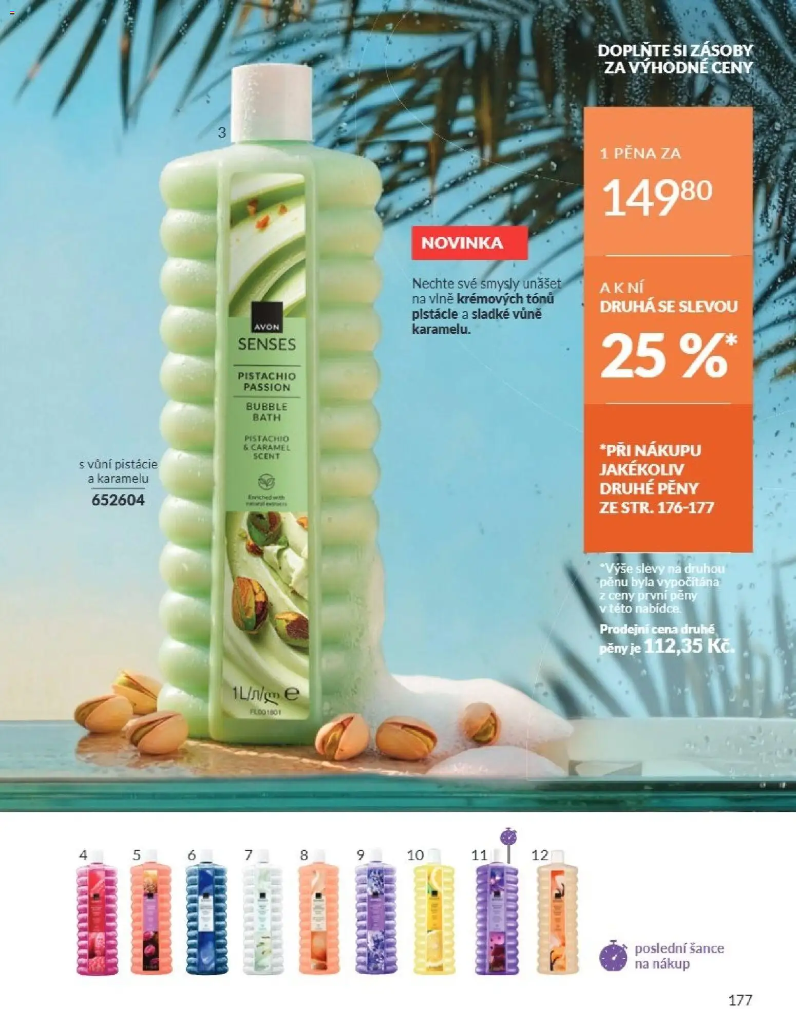 Avon Katalog 08/2026 od 01.08.2026 | Strana: 177 | Produkty: Pistácie, Pěna