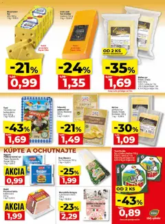 Klas leták platný od 29.06.2026 | Strana: 11 | Produkty: Syr, Parmezán, Gouda, Encián