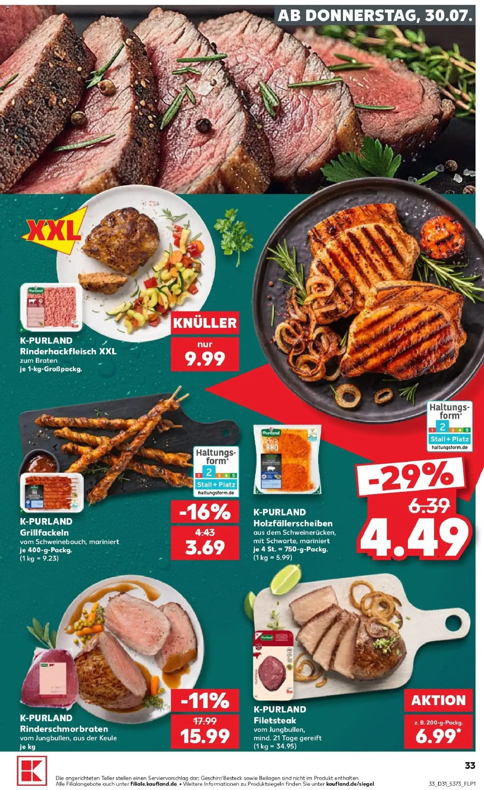 Kaufland Prospekt Bad Oldesloe – gültig ab 30.07.2026 | Seite: 33