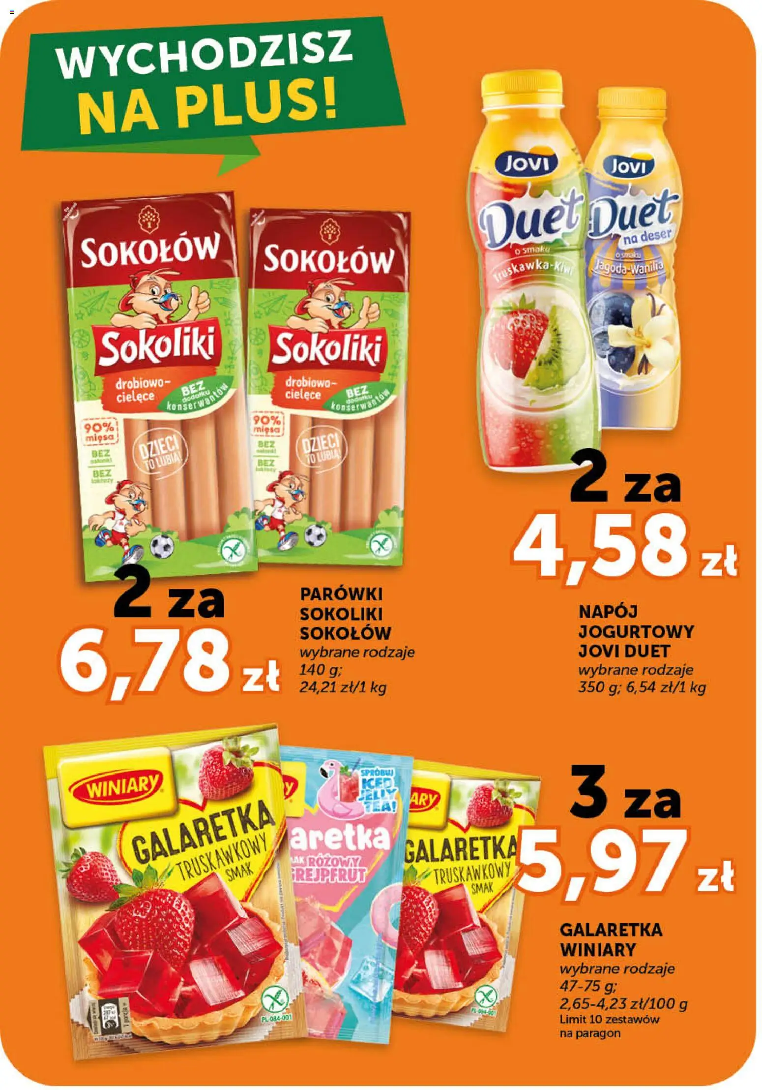 Euro Sklep gazetka od 28.05.2026 | Strona: 17 | Produkty: Galaretka, Parówki