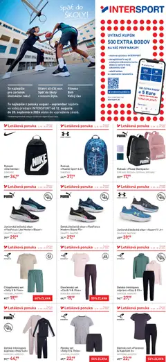 Intersport leták platný od 12.08.2026