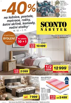 Náhled letáku Sconto nábytek leták od 14.10.2026
