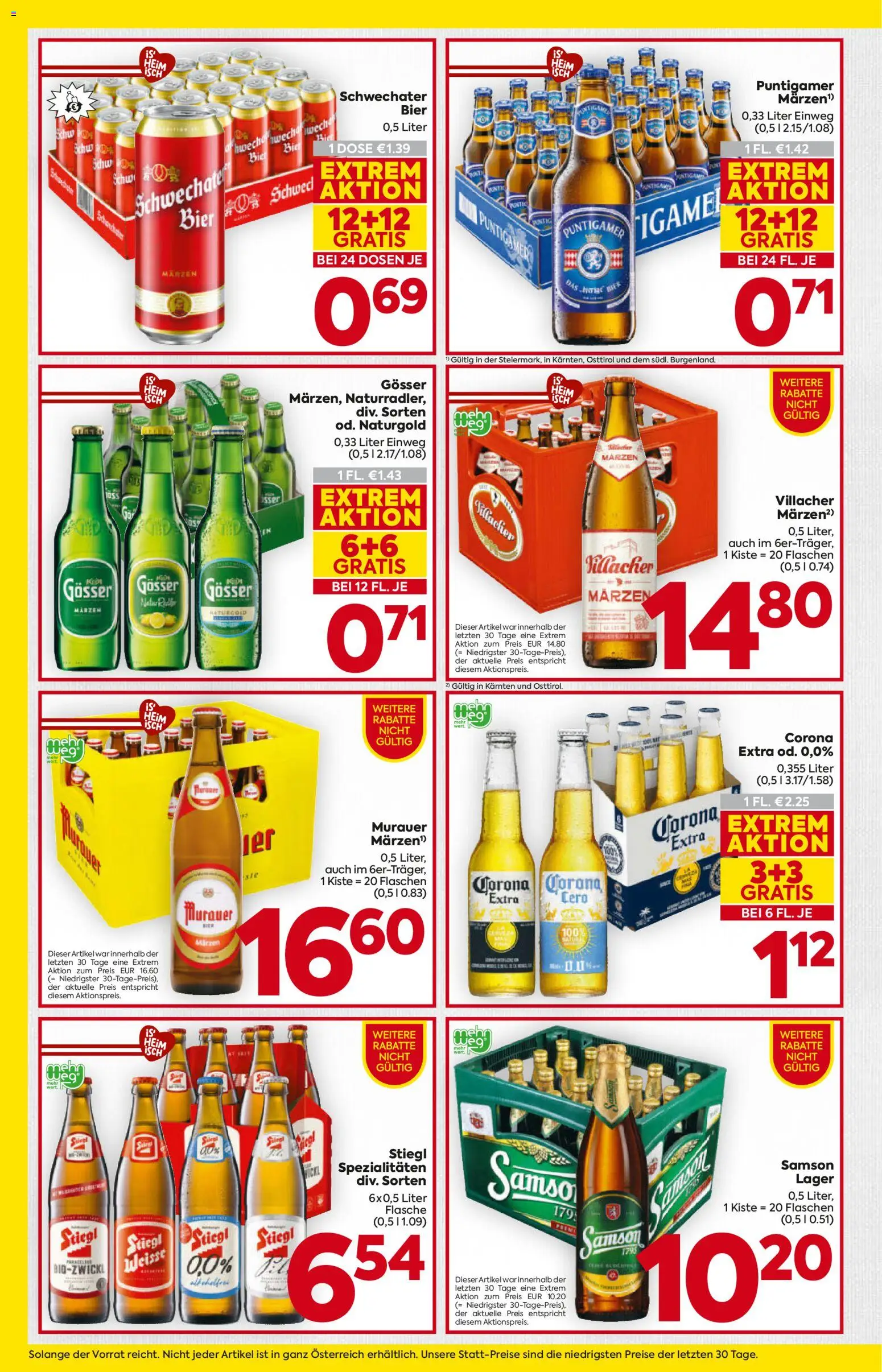 Billa Flugblatt - Kärnten gültig ab 28.05.2026 | Seite: 14 | Produkte: Bier