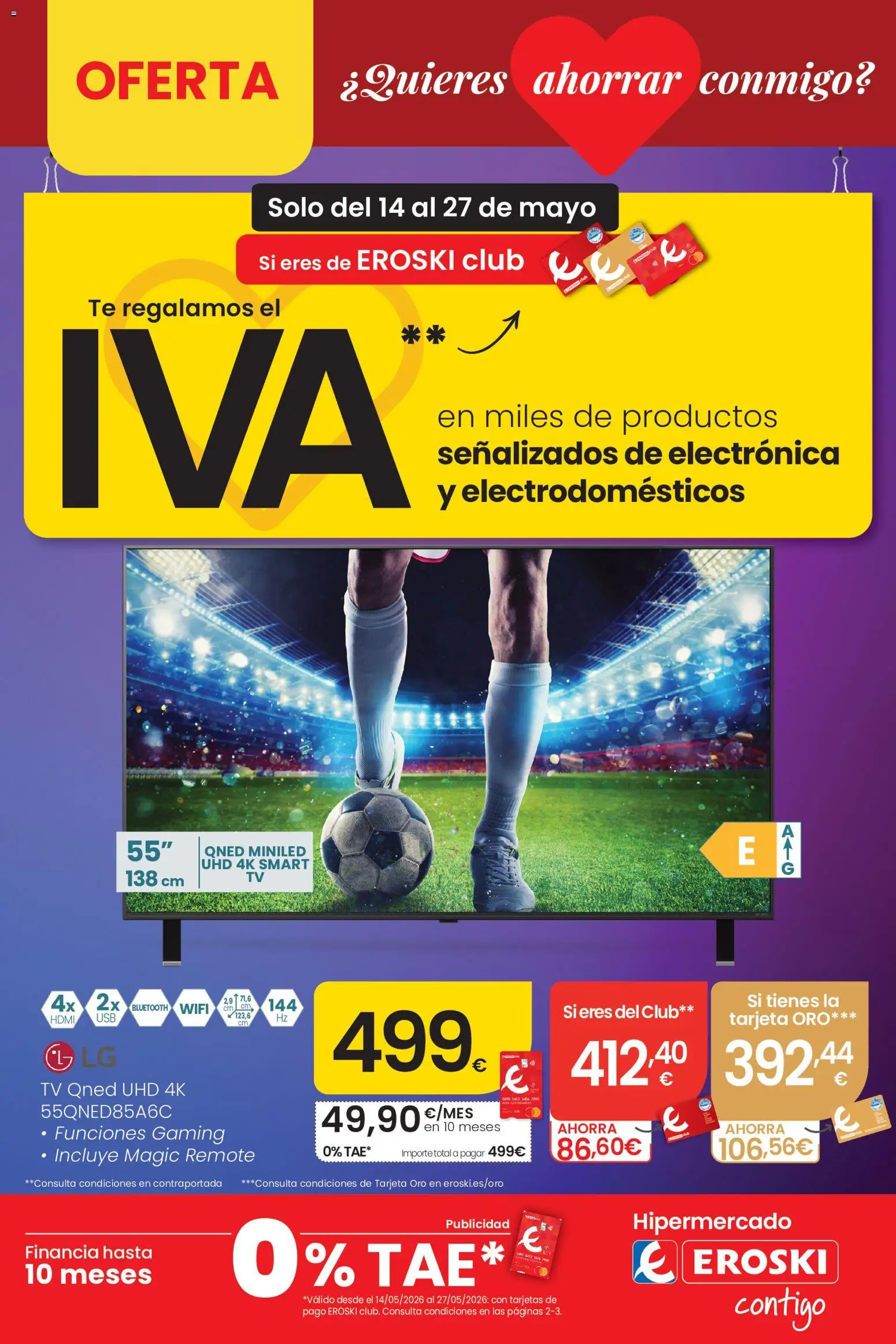 Eroski Te regalamos el IVA │ válido desde el 14.05.2026 | Página: 1 | Productos: Té