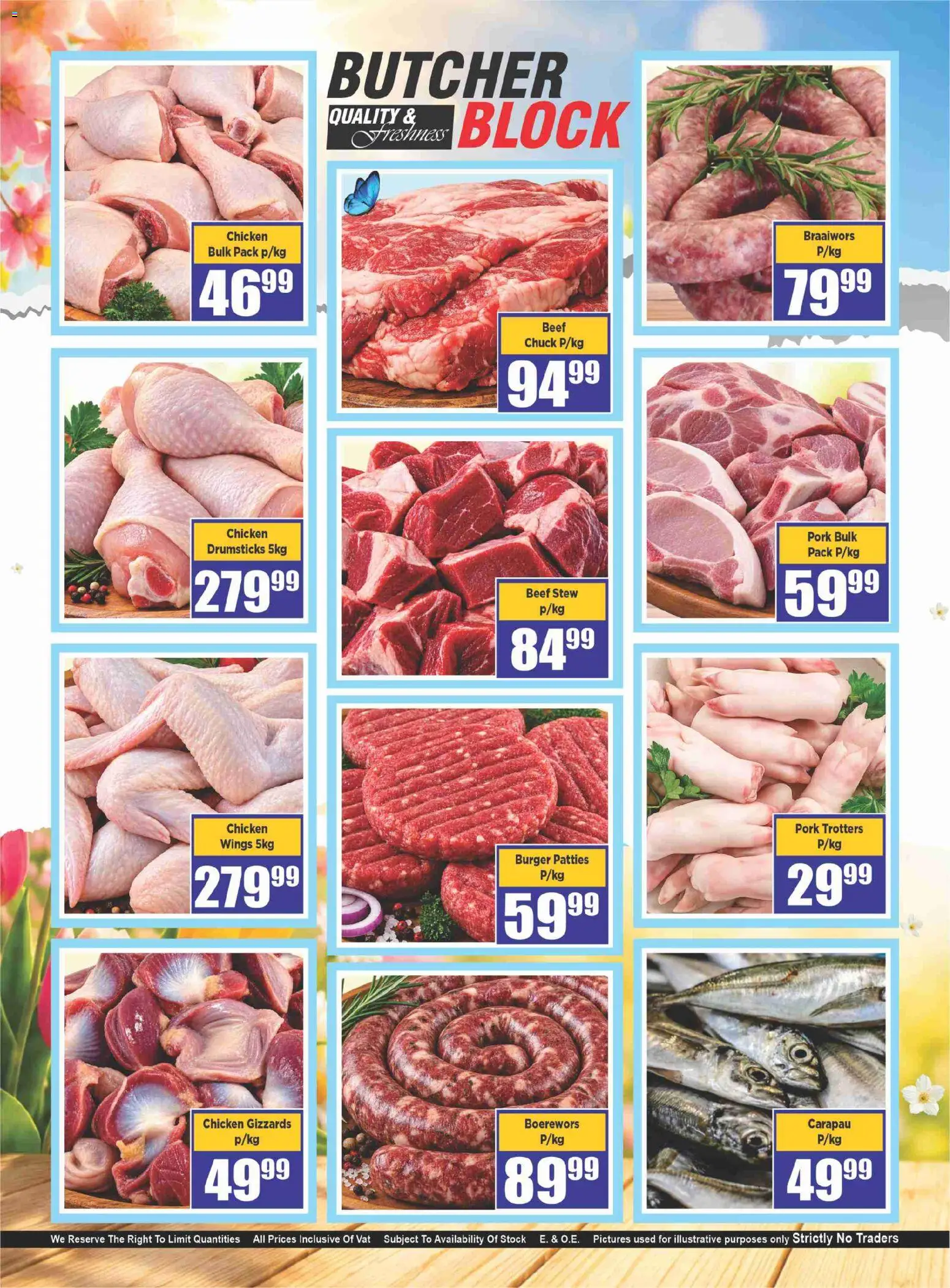 New Big Save catalogue – valid from 26/08/2026 | Page: 3 | Products: Chicken drumsticks, Chicken, Pork, Beef