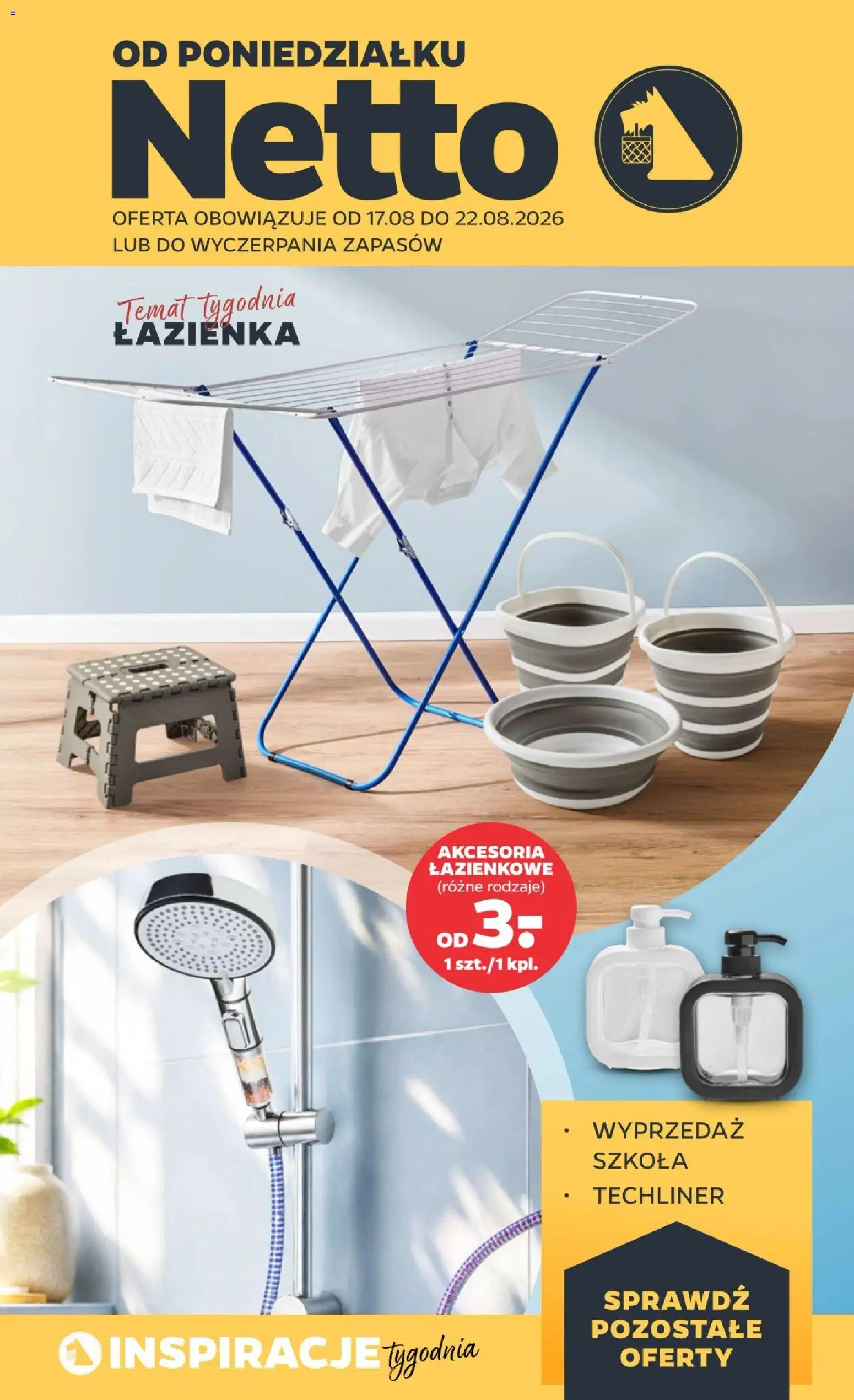 Netto gazetka od poniedziałku NonFood od 17.08.2026 | Strona: 1