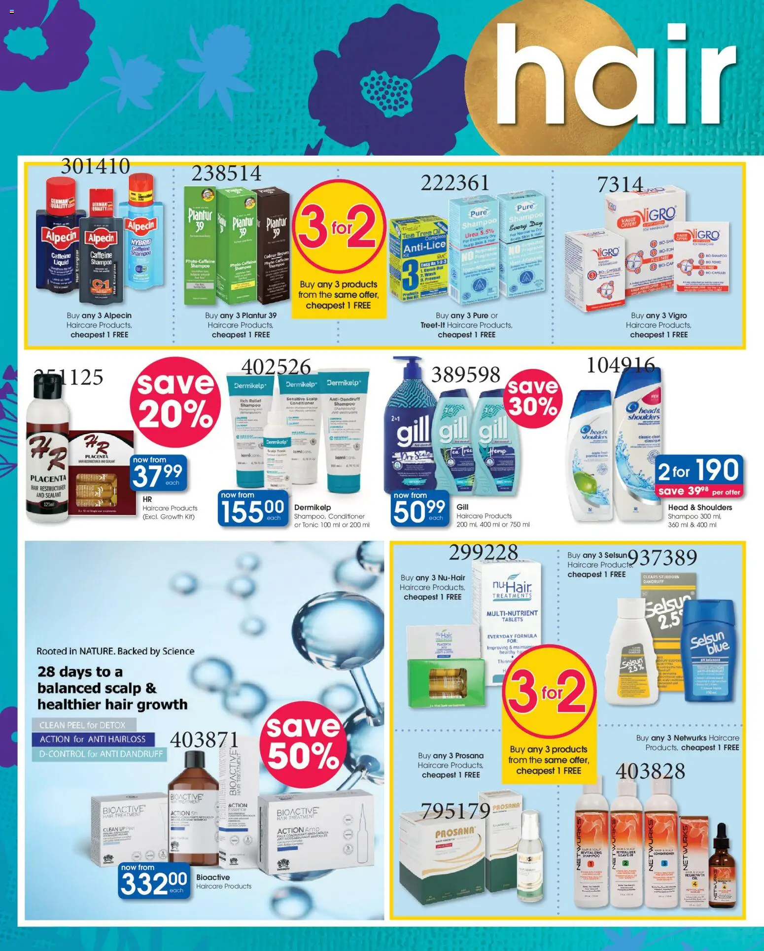 New Clicks catalogue – valid from 21.05.2026 | Page: 10 | Products: Tonic, Vitamins, Tea, Conditioner