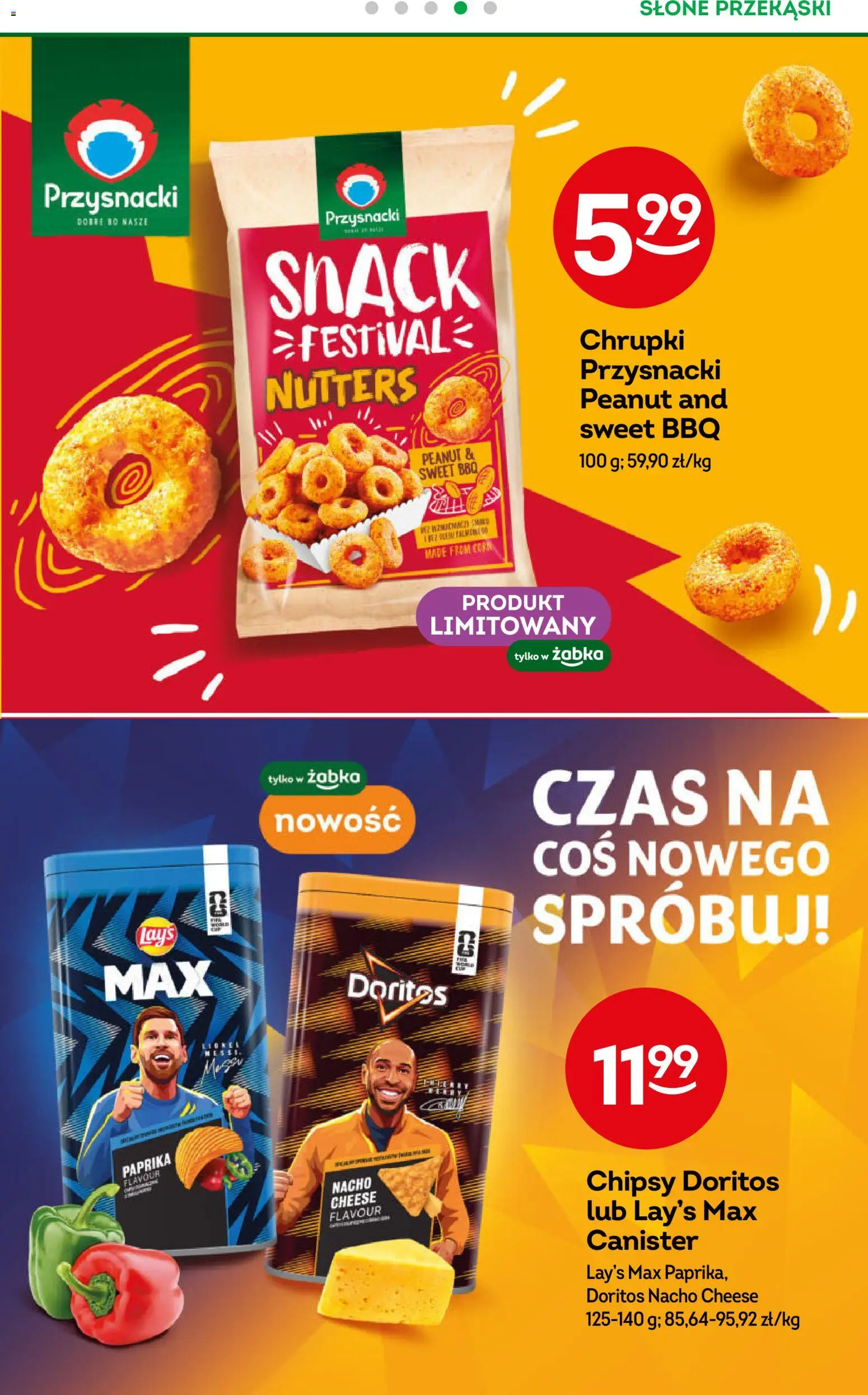Żabka gazetka od 17.06.2026 | Strona: 39 | Produkty: Chipsy, Chrupki, Doritos