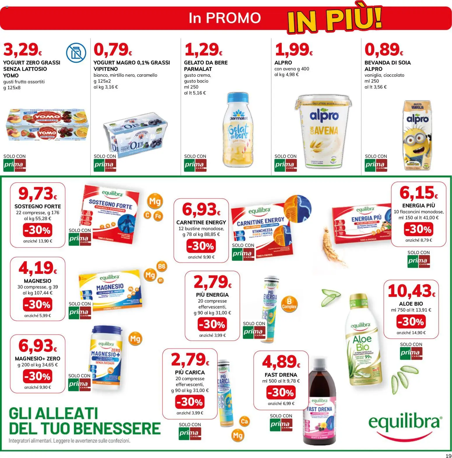Volantino Basko del 19.05.2026 | Pagina: 19 | Prodotti: Yogurt, Gelato, Frutta, Bevanda di soia