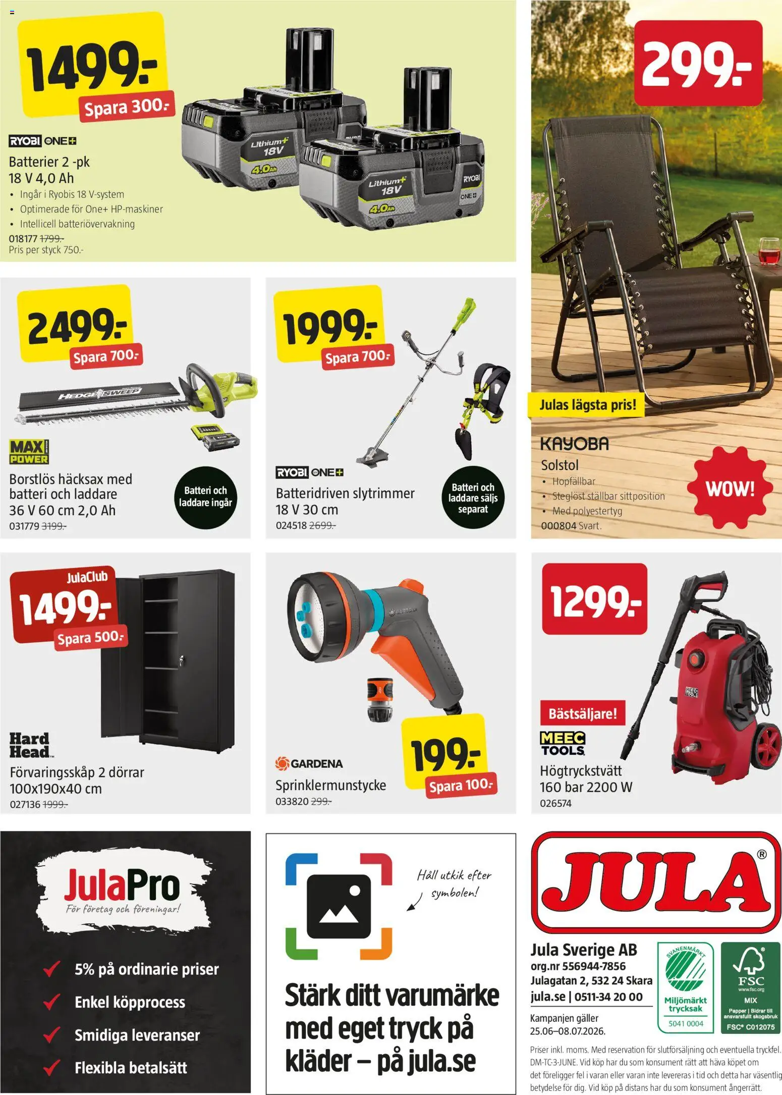 Jula reklamblad aktuell från 25/06/2026 | Sida: 8