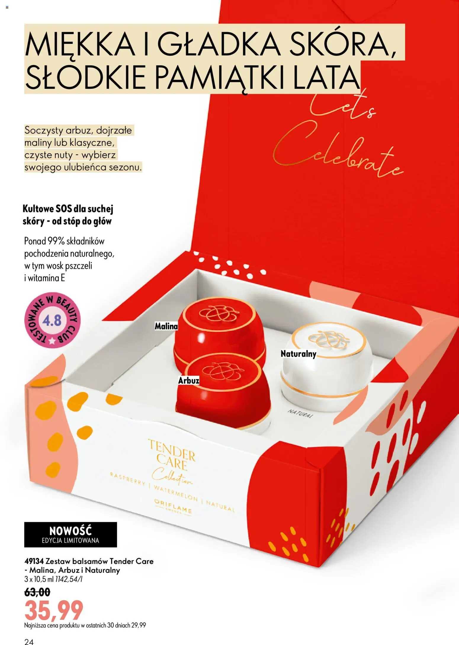 Oriflame Katalog 10 2026 od 08.07.2026 | Strona: 24 | Produkty: Arbuz, Malina, Maliny, Sos