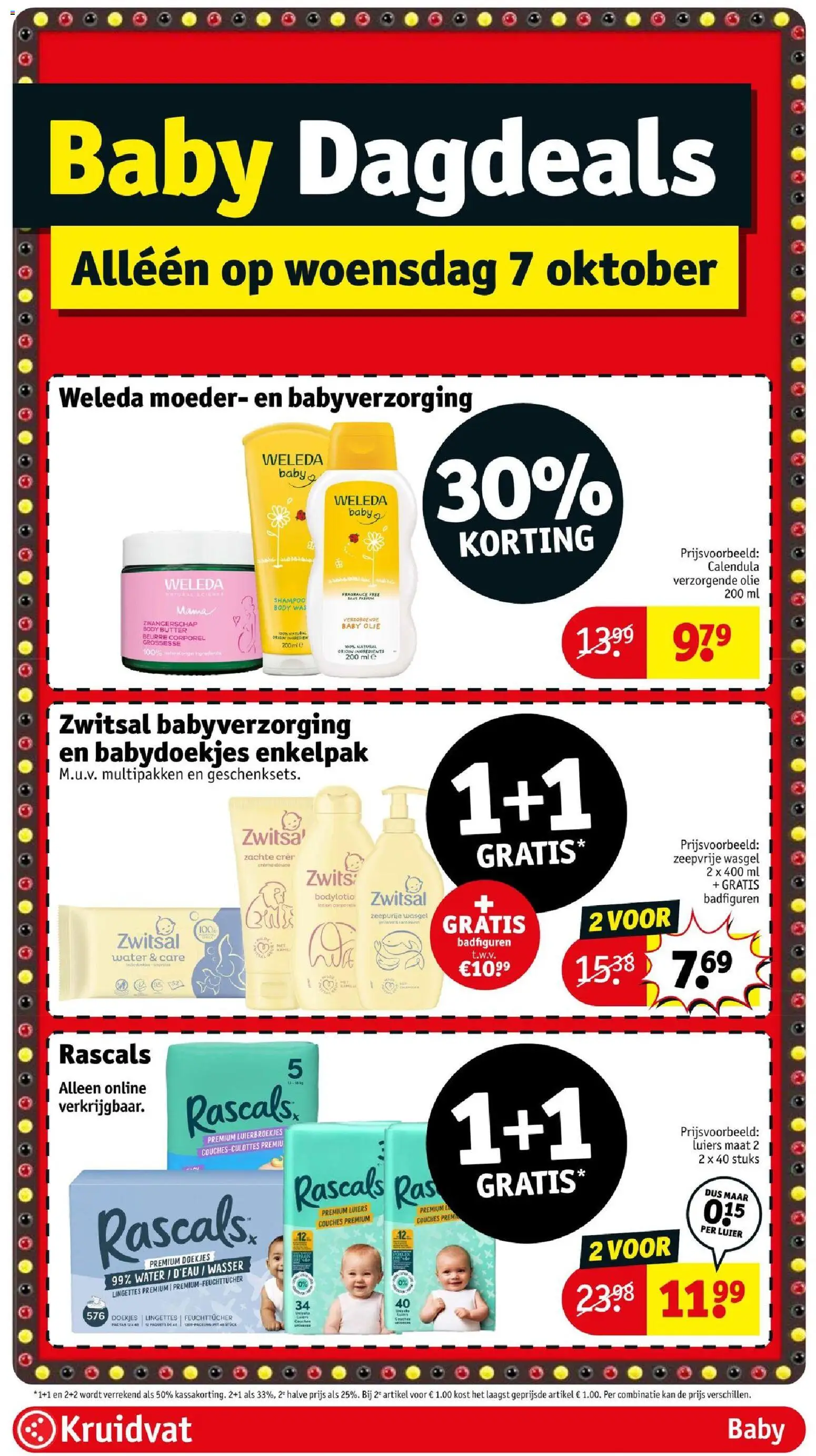 {H1} | Pagina: 73 | Producten: Olie, Kan, Luiers, Babydoekjes